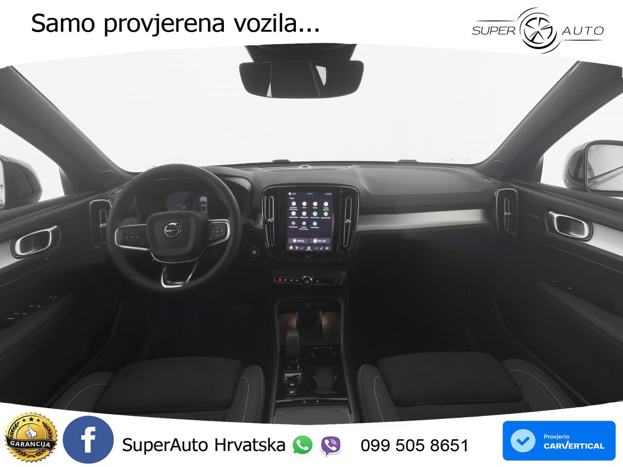 Volvo XC40 2.0 B3 163 KS Automatic ACC+GR SJED+360+PANO