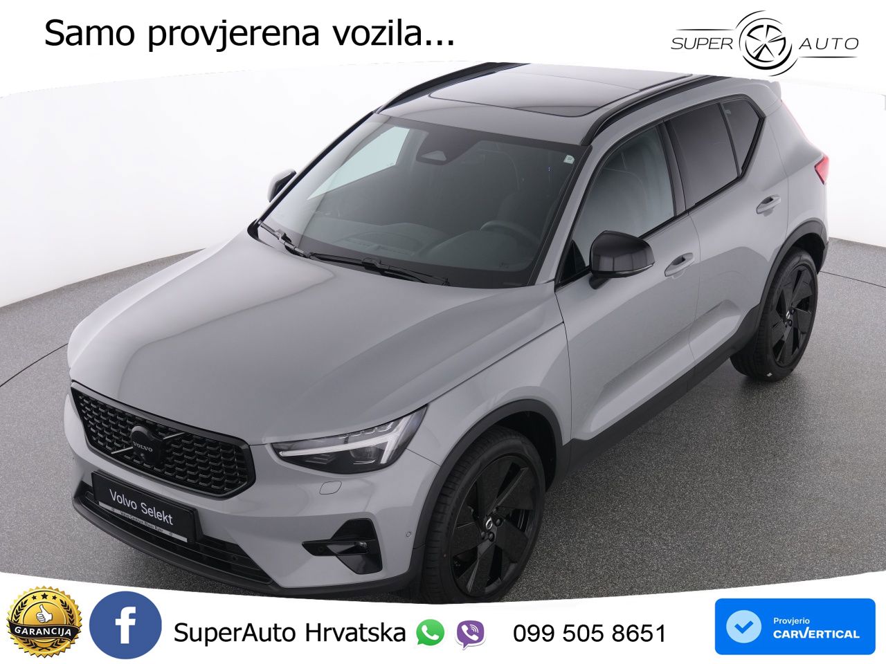 Volvo XC40 2.0 B3 163 KS Automatic ACC+GR SJED+360+PANO