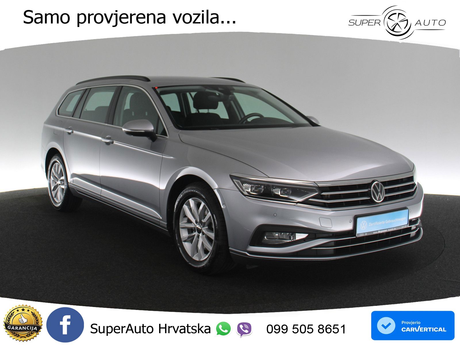 Volkswagen Passat Variant 2.0 TDI (150 KS) DSG Business MATRIX+GR SJED+KAM