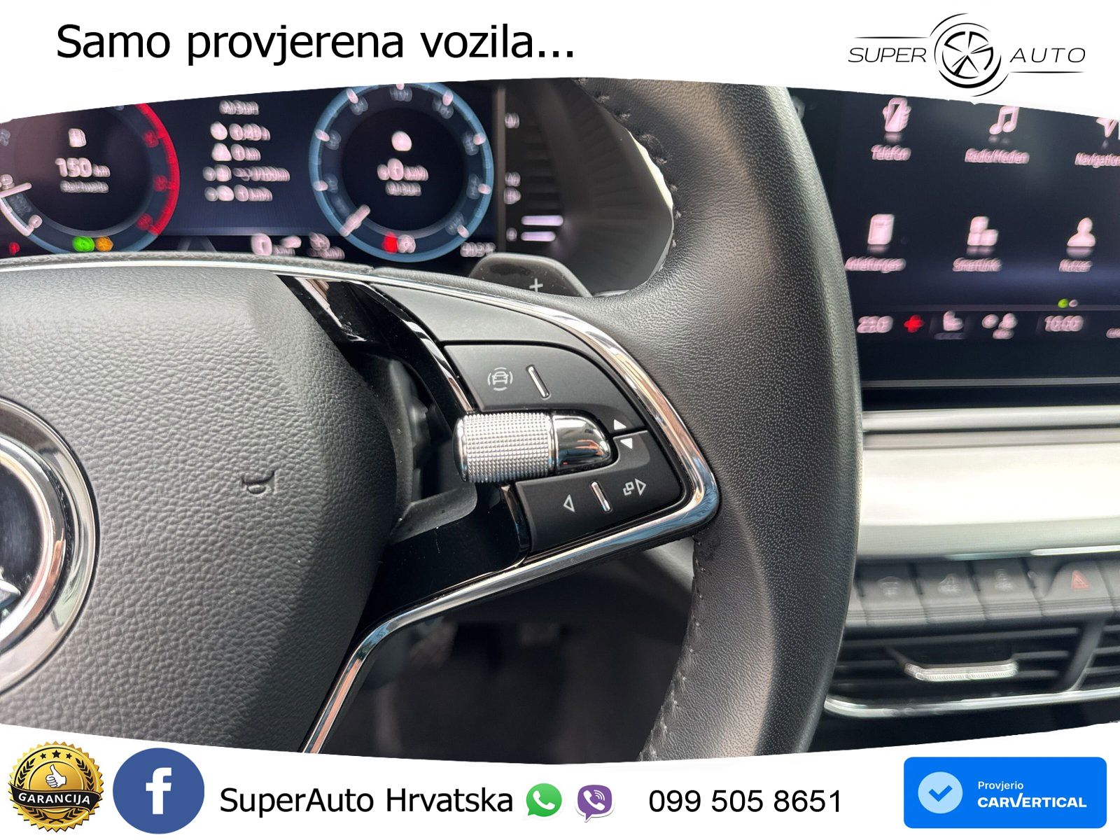 Škoda Octavia Combi 2.0 TDI (150 KS) DSG Selection LED+GR SJED+ACC
