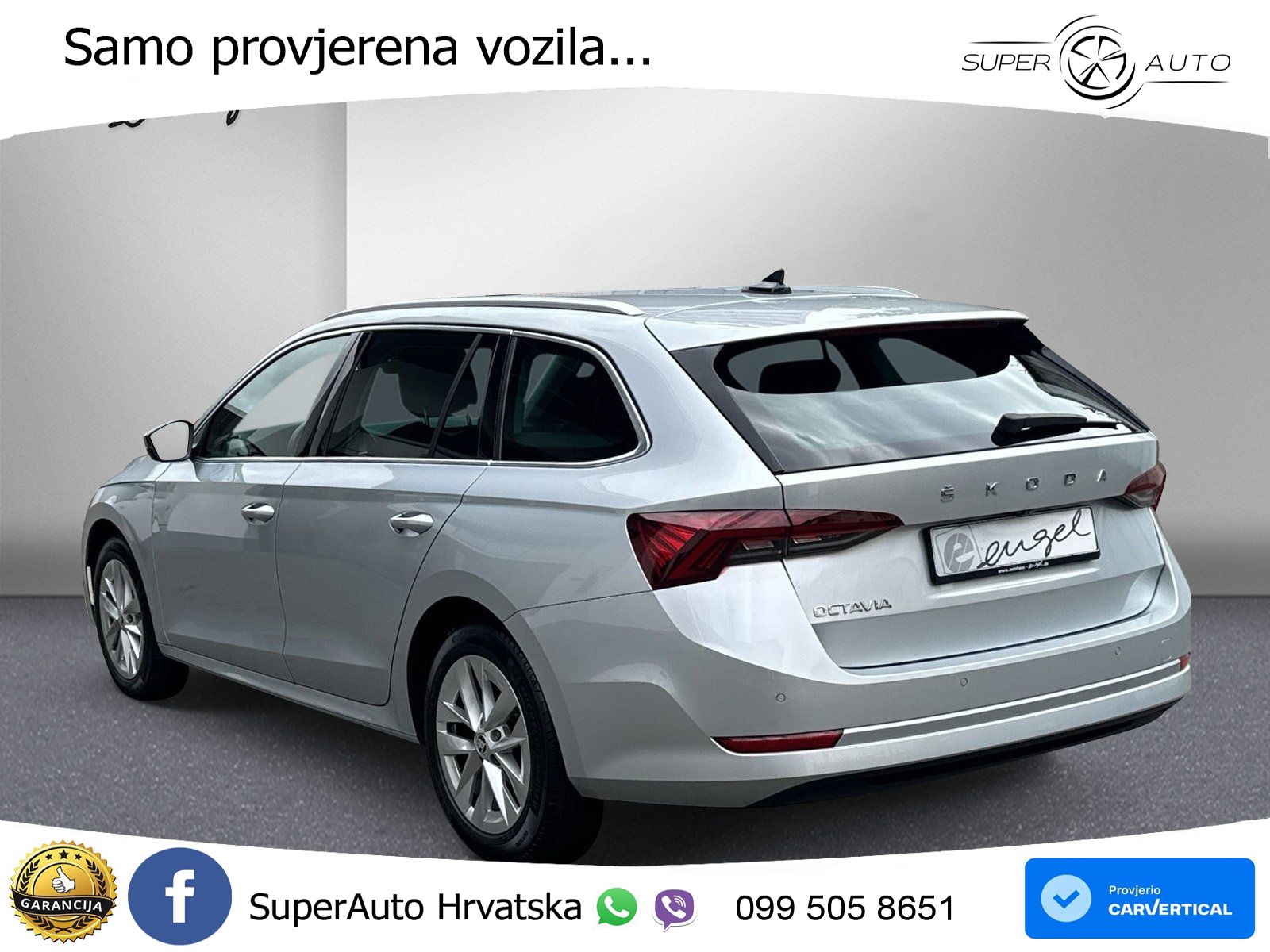 Škoda Octavia Combi 2.0 TDI (150 KS) DSG Selection LED+GR SJED+ACC