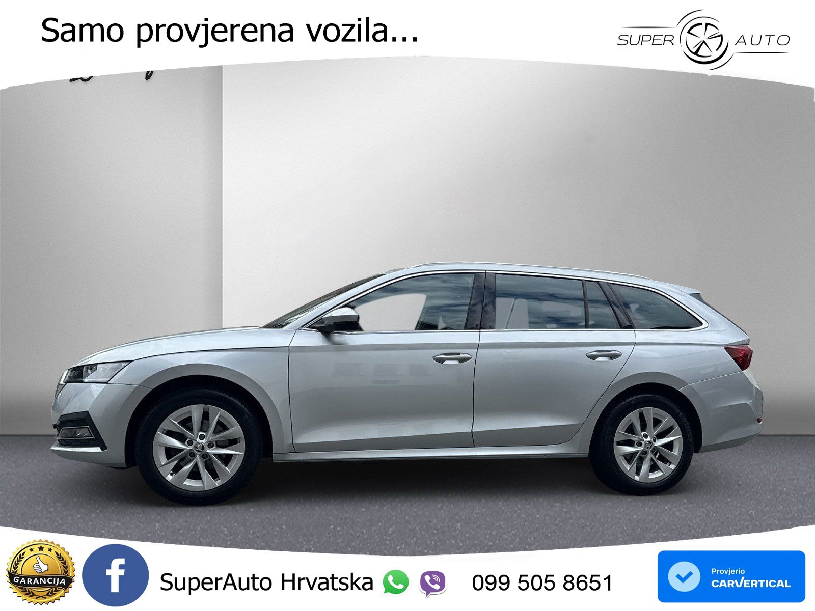 Škoda Octavia Combi 2.0 TDI (150 KS) DSG Selection LED+GR SJED+ACC