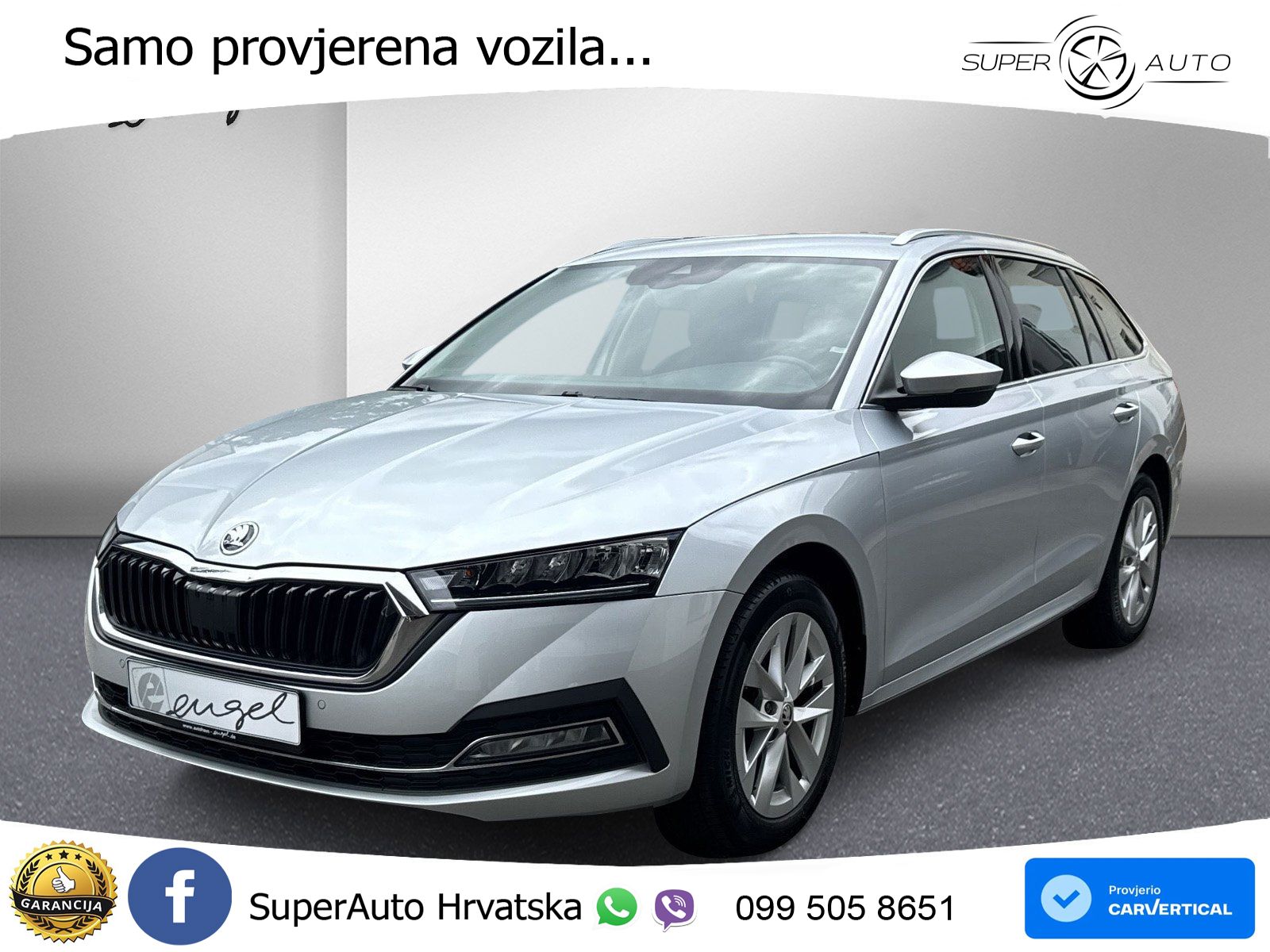 Škoda Octavia Combi 2.0 TDI (150 KS) DSG Selection LED+GR SJED+ACC