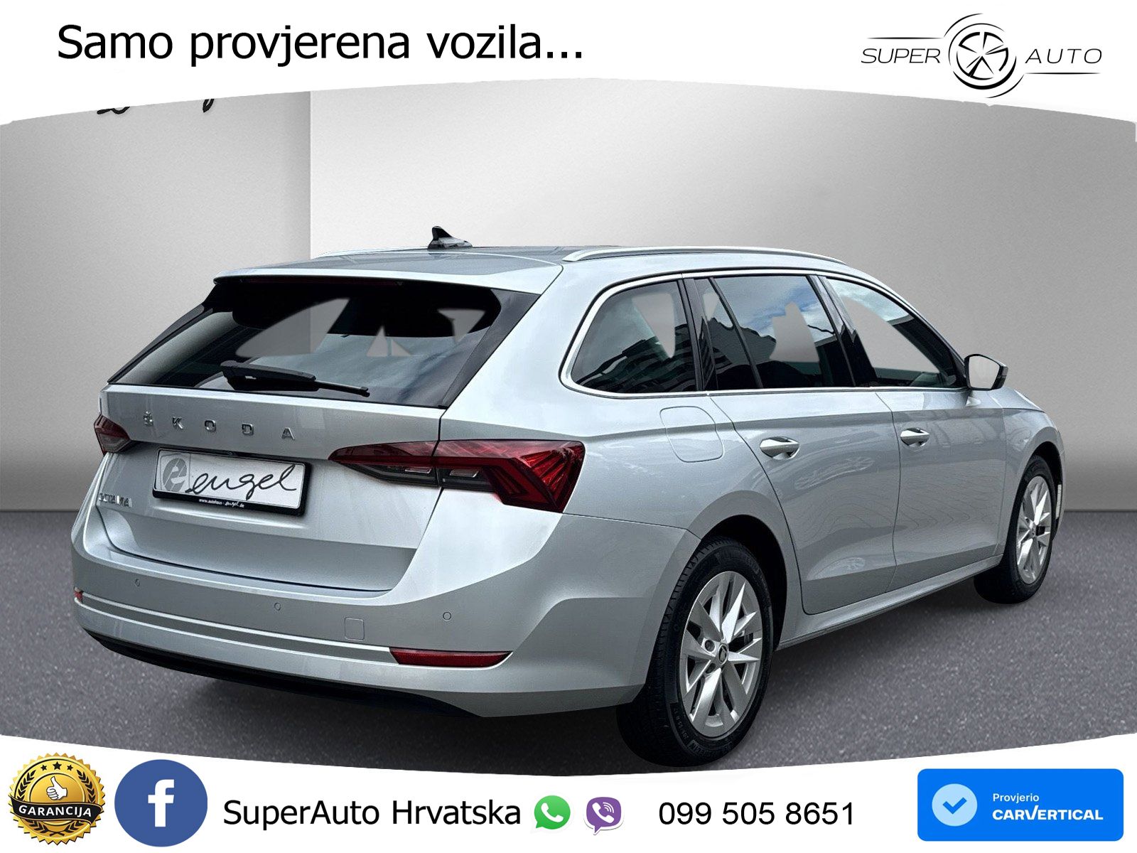 Škoda Octavia Combi 2.0 TDI (150 KS) DSG Selection LED+GR SJED+ACC