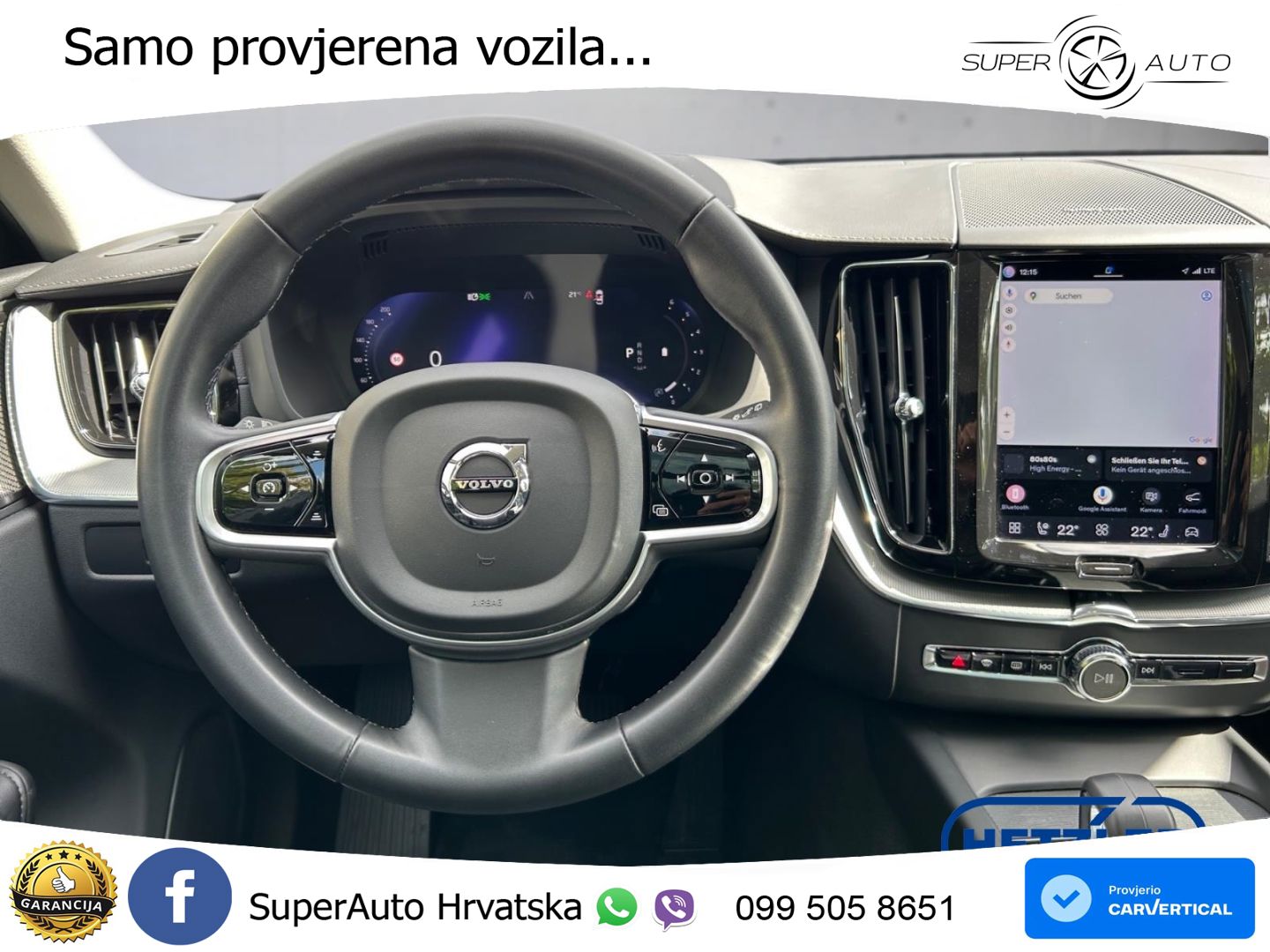 Volvo XC60 B5 Diesel AWD Geartronic LED+GR SJED+ACC