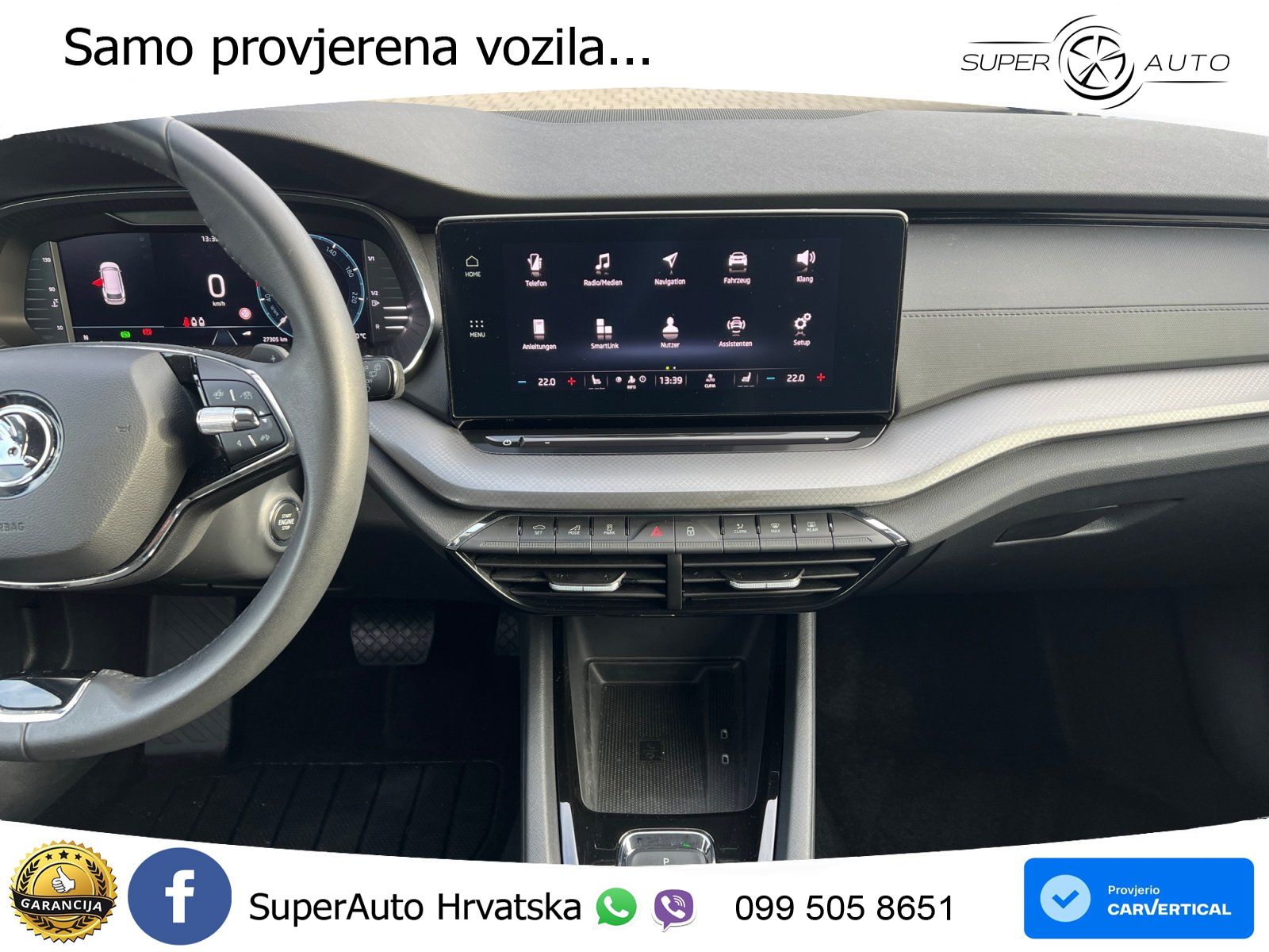 Škoda Octavia Combi 2.0 TDI (150 KS) DSG LED+GR SJED+ACC