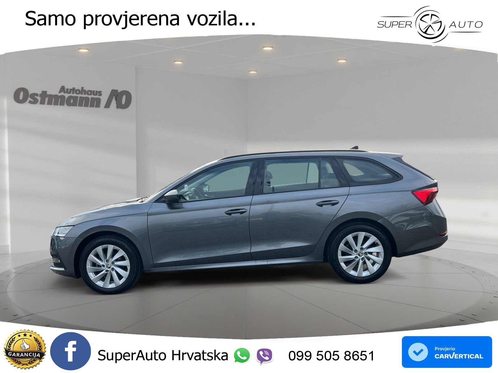 Škoda Octavia Combi 2.0 TDI (150 KS) DSG LED+GR SJED+ACC