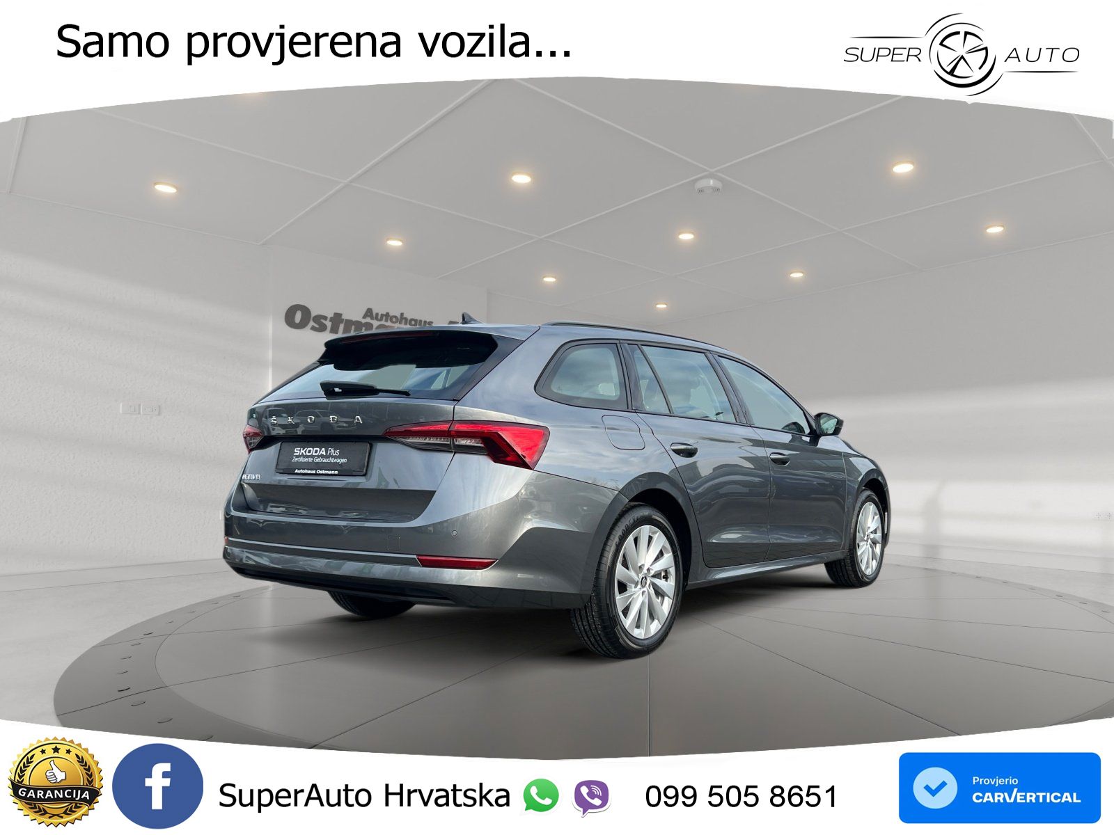 Škoda Octavia Combi 2.0 TDI (150 KS) DSG LED+GR SJED+ACC