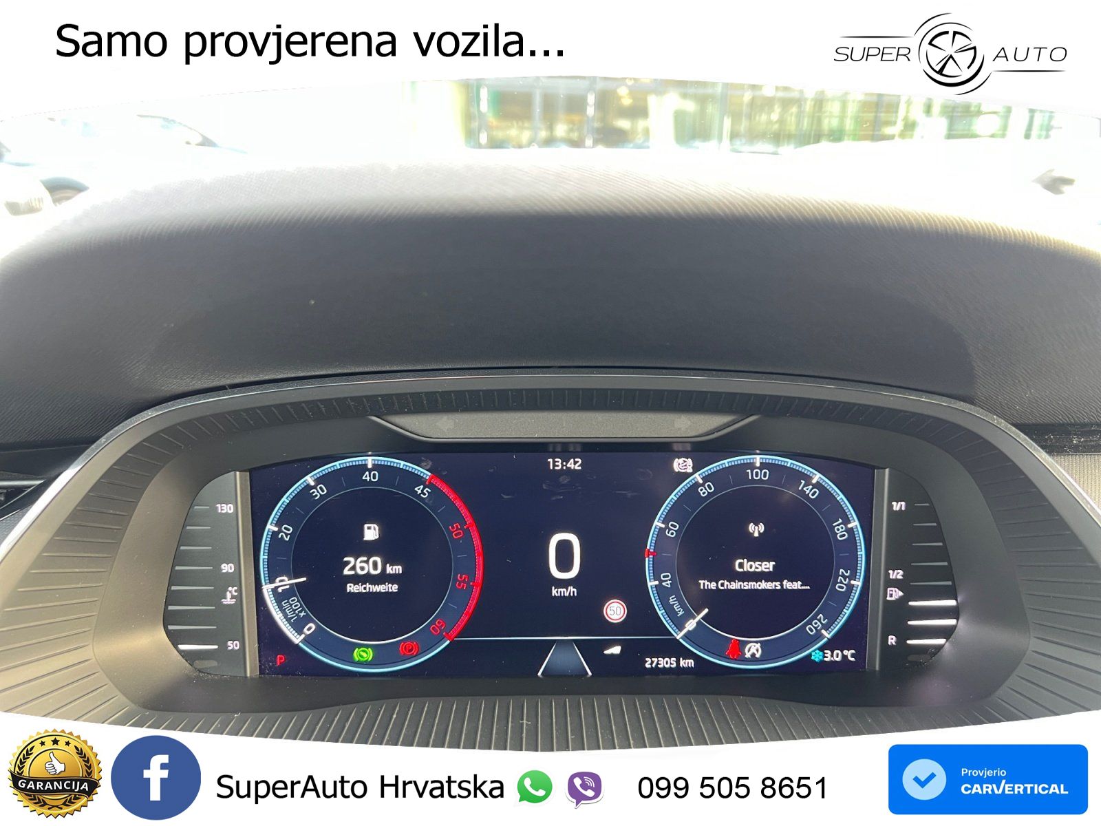 Škoda Octavia Combi 2.0 TDI (150 KS) DSG LED+GR SJED+ACC