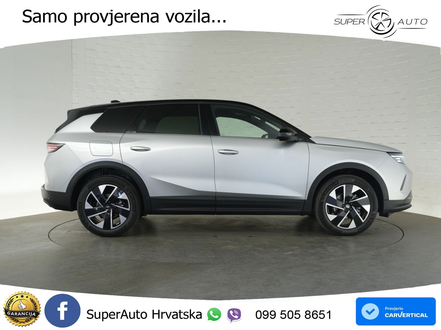 Opel Grandland 1.2 Turbo (145 KS) Hybrid eDCT GS LED+GR SJED+ACC