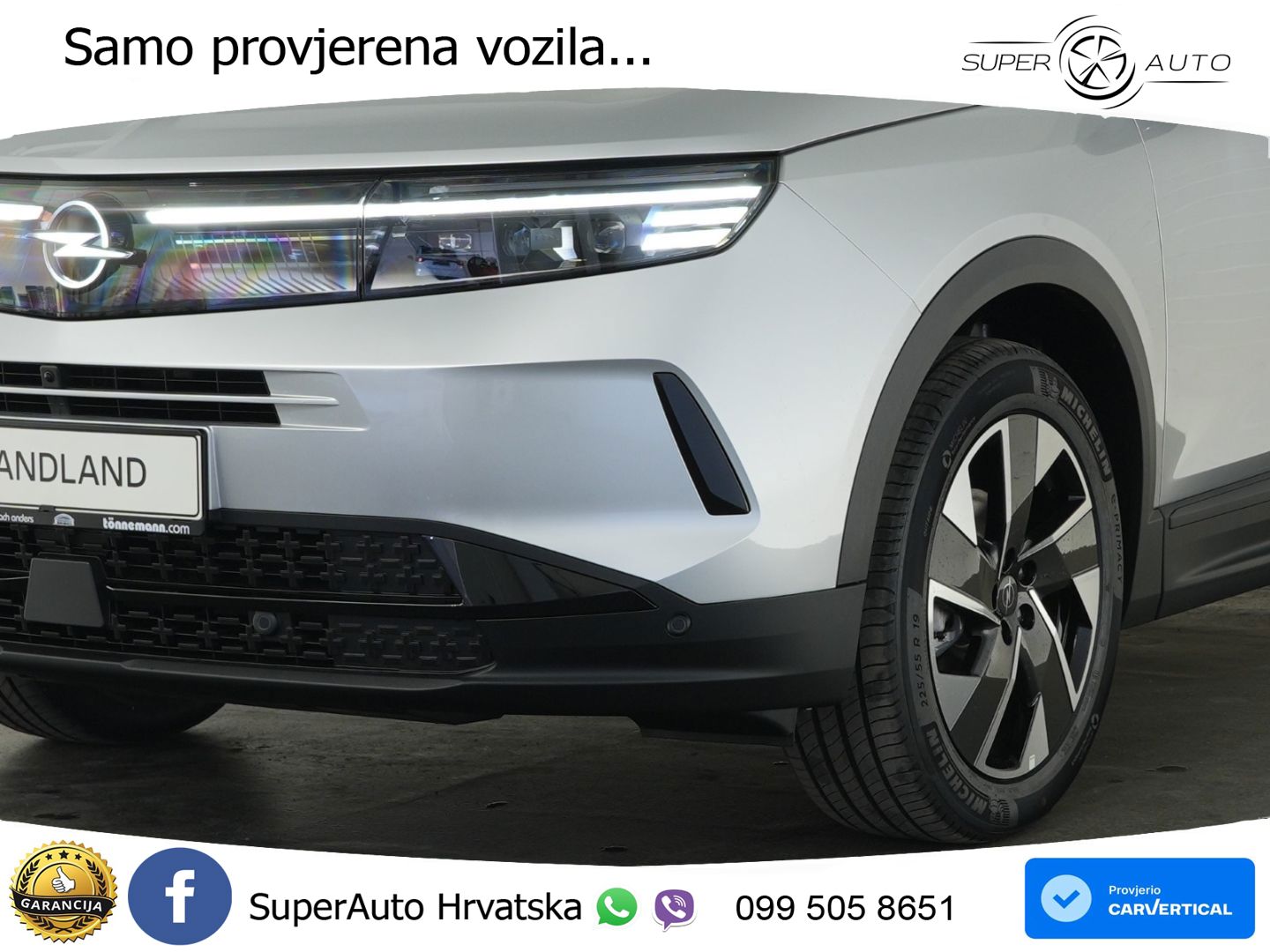Opel Grandland 1.2 Turbo (145 KS) Hybrid eDCT GS LED+GR SJED+ACC