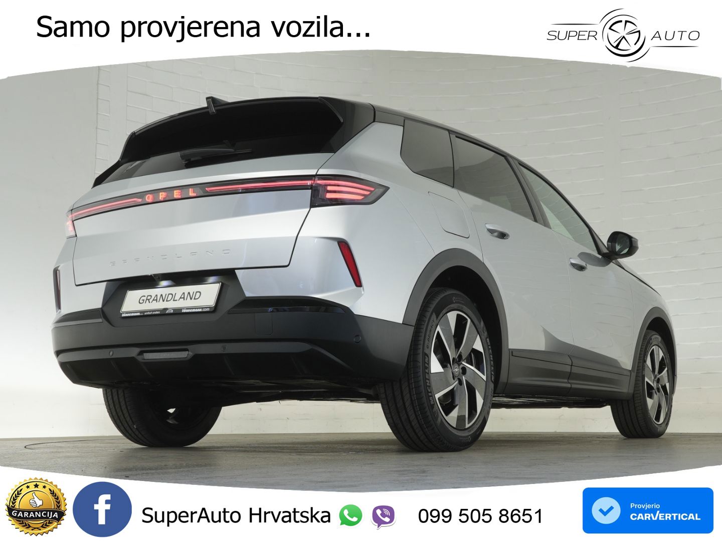 Opel Grandland 1.2 Turbo (145 KS) Hybrid eDCT GS LED+GR SJED+ACC