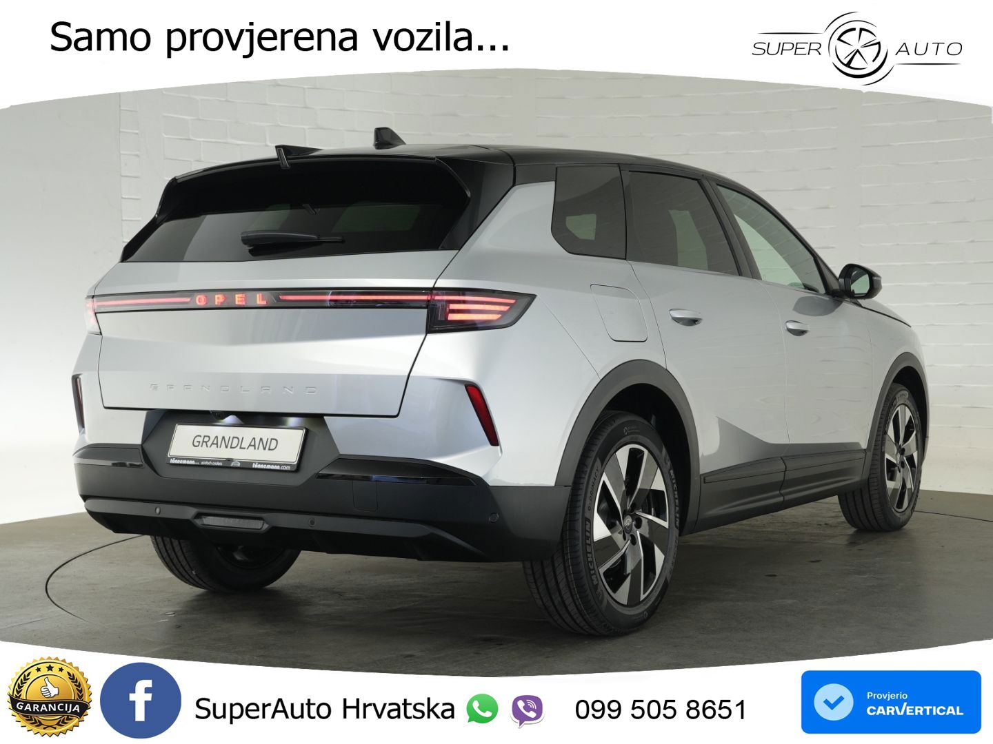 Opel Grandland 1.2 Turbo (145 KS) Hybrid eDCT GS LED+GR SJED+ACC