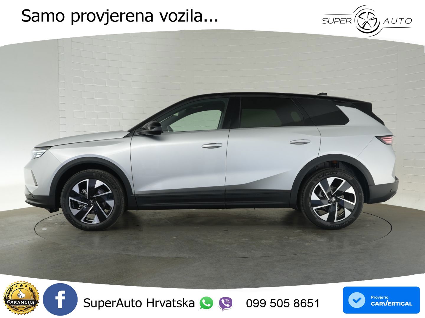 Opel Grandland 1.2 Turbo (145 KS) Hybrid eDCT GS LED+GR SJED+ACC
