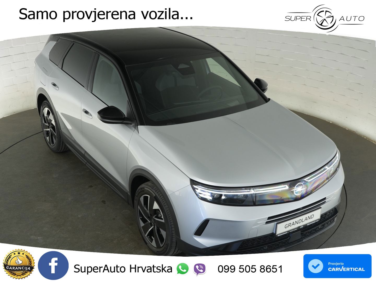 Opel Grandland 1.2 Turbo (145 KS) Hybrid eDCT GS LED+GR SJED+ACC