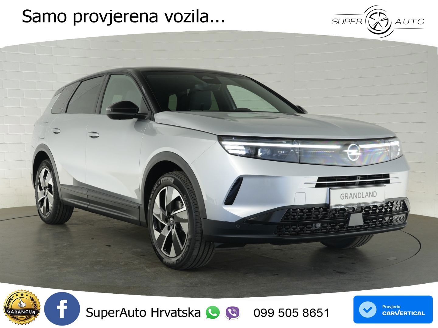 Opel Grandland 1.2 Turbo (145 KS) Hybrid eDCT GS LED+GR SJED+ACC