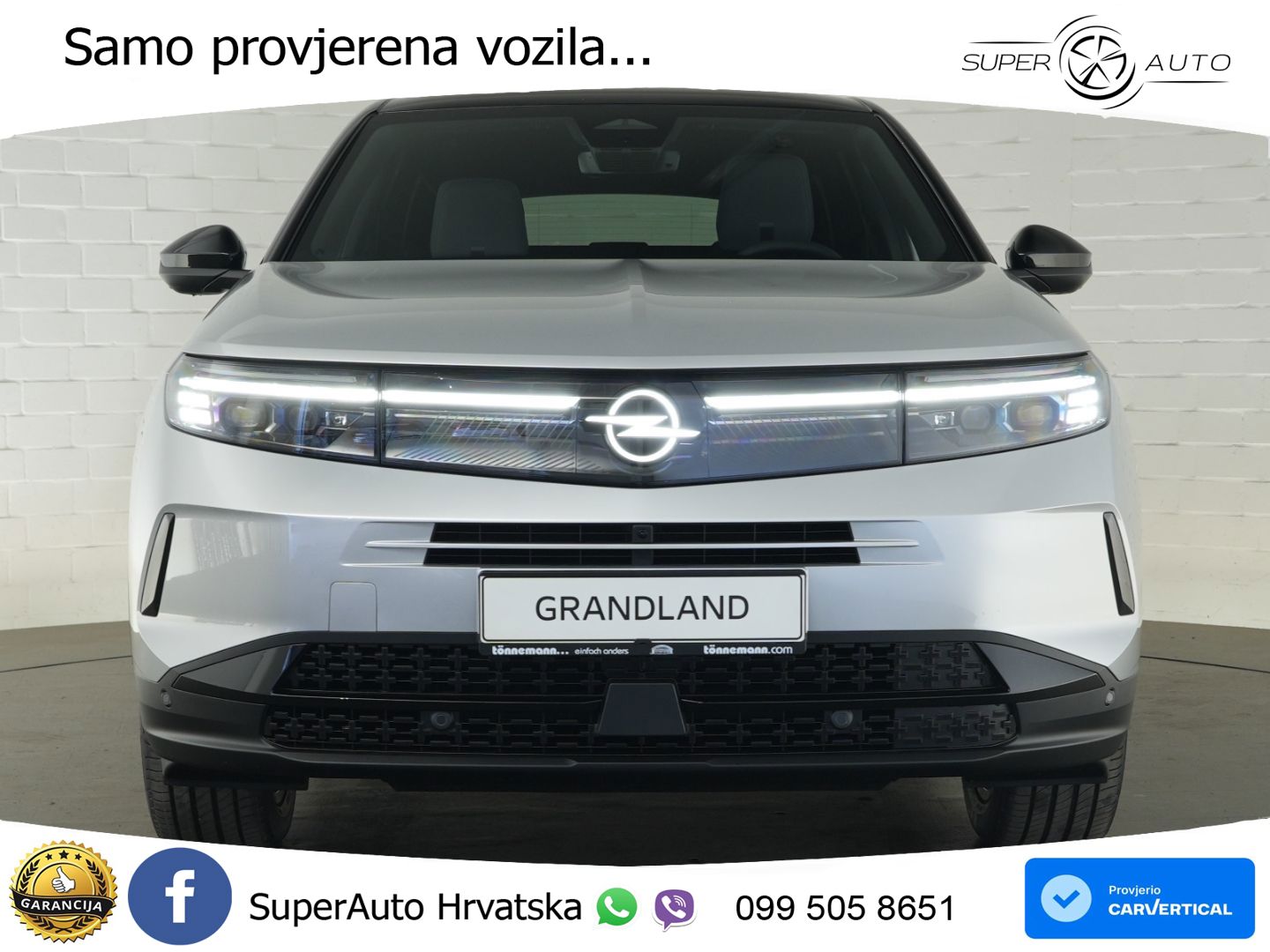 Opel Grandland 1.2 Turbo (145 KS) Hybrid eDCT GS LED+GR SJED+ACC