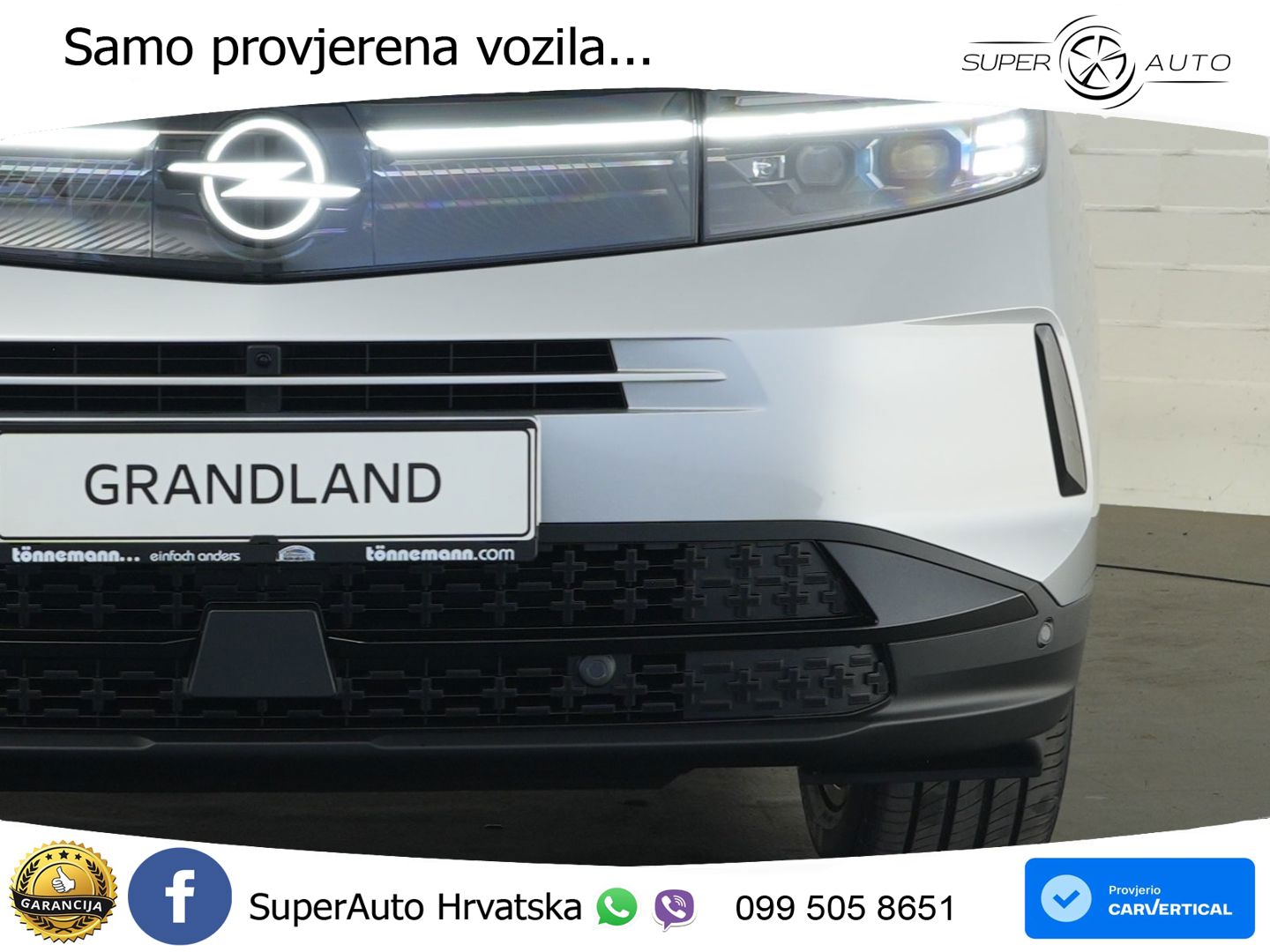 Opel Grandland 1.2 Turbo (145 KS) Hybrid eDCT GS LED+GR SJED+ACC