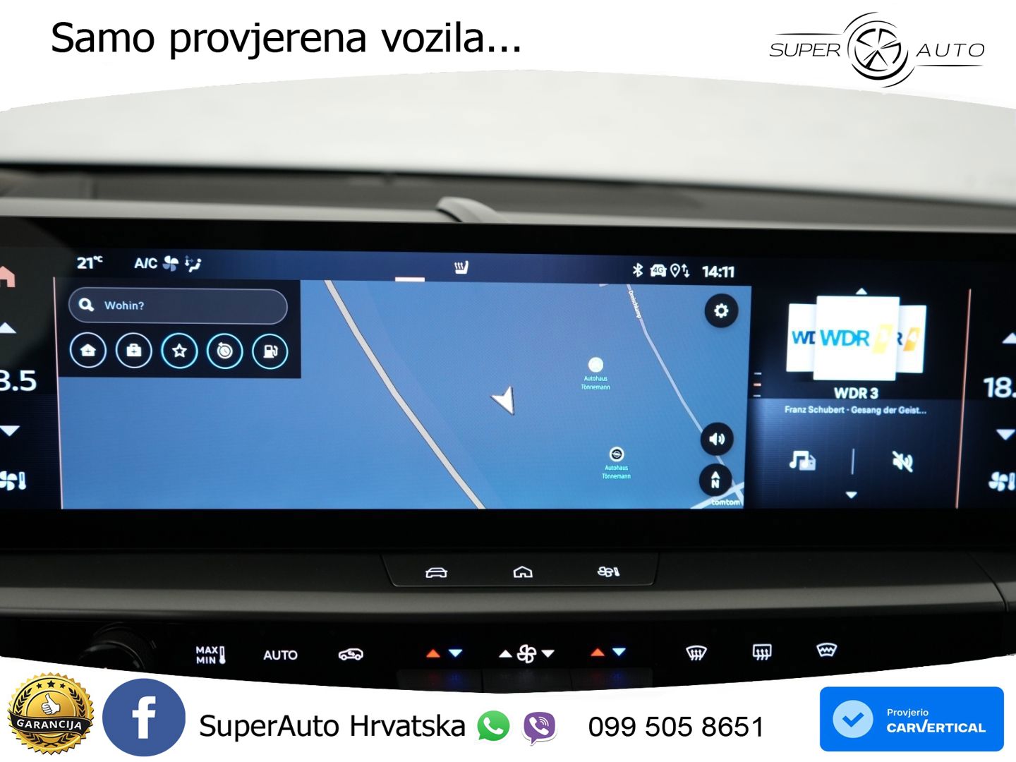Opel Grandland 1.2 Turbo (145 KS) Hybrid eDCT GS LED+GR SJED+ACC