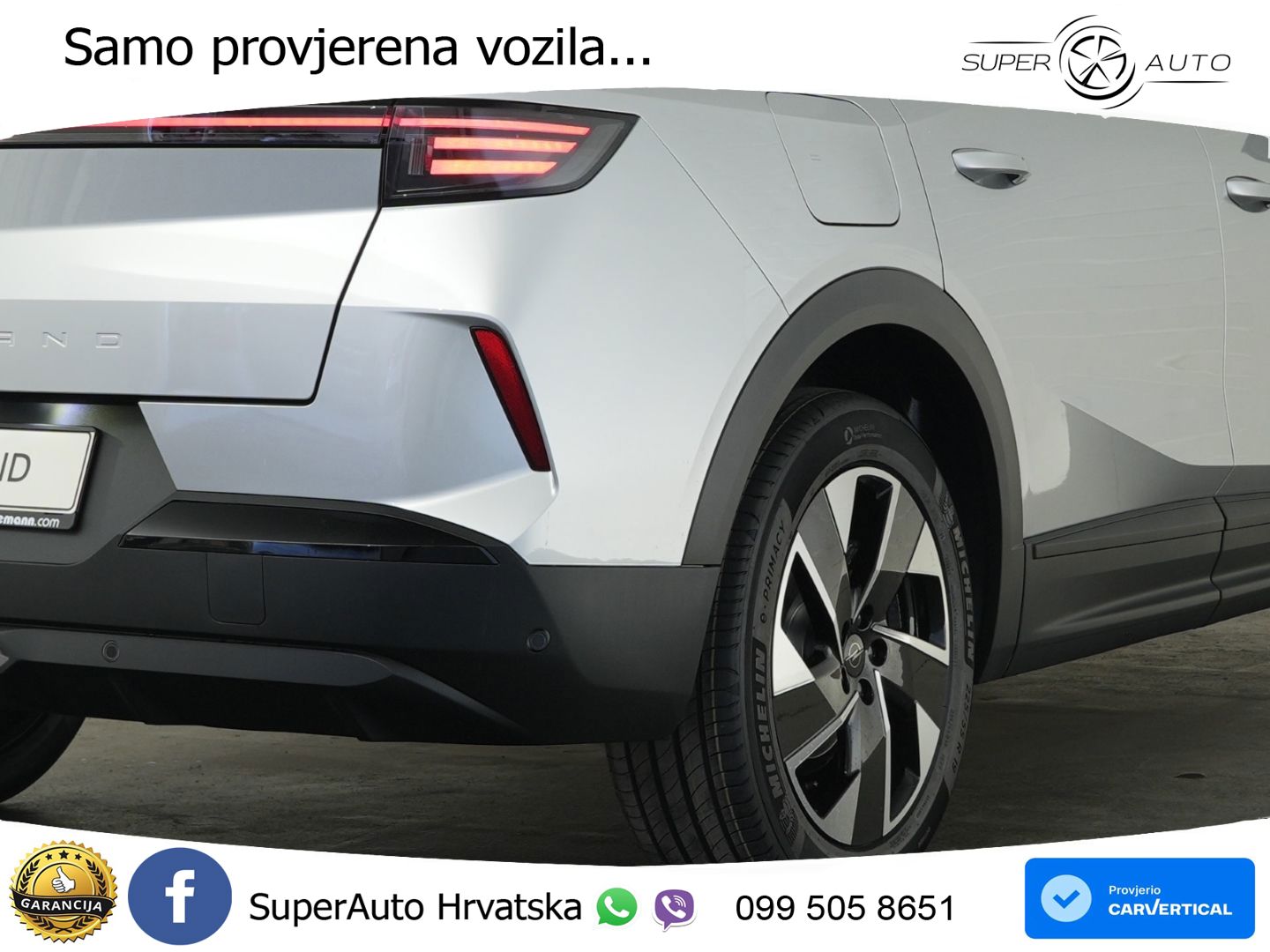 Opel Grandland 1.2 Turbo (145 KS) Hybrid eDCT GS LED+GR SJED+ACC