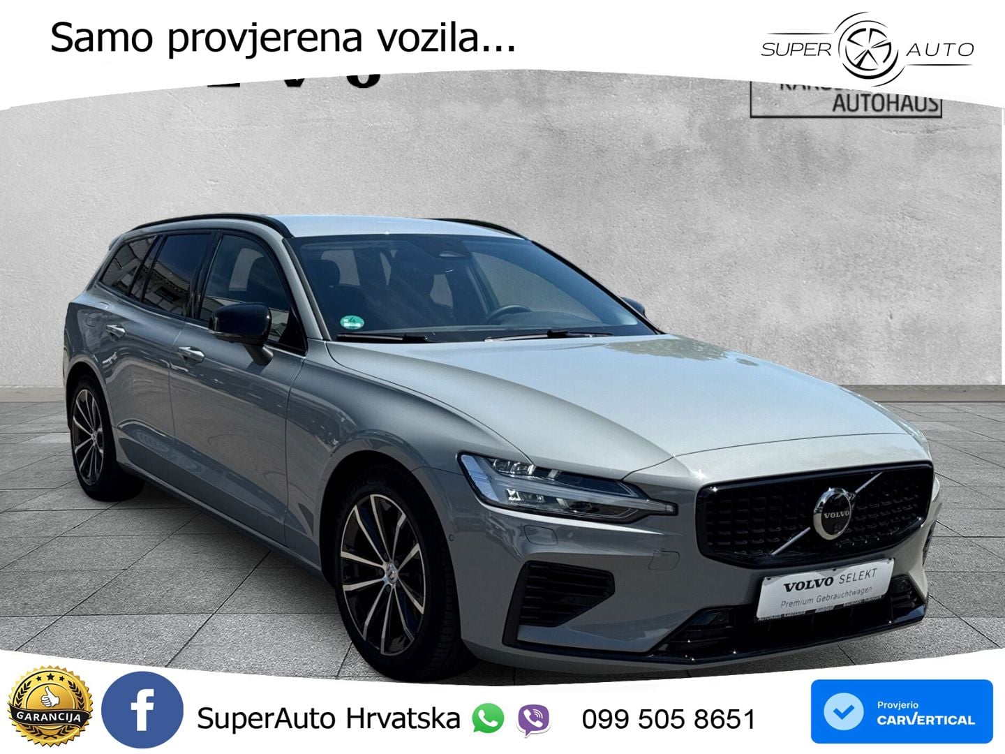 Volvo V60 2.0 T6 AWD Geartronic LED+GR SJED+ACC