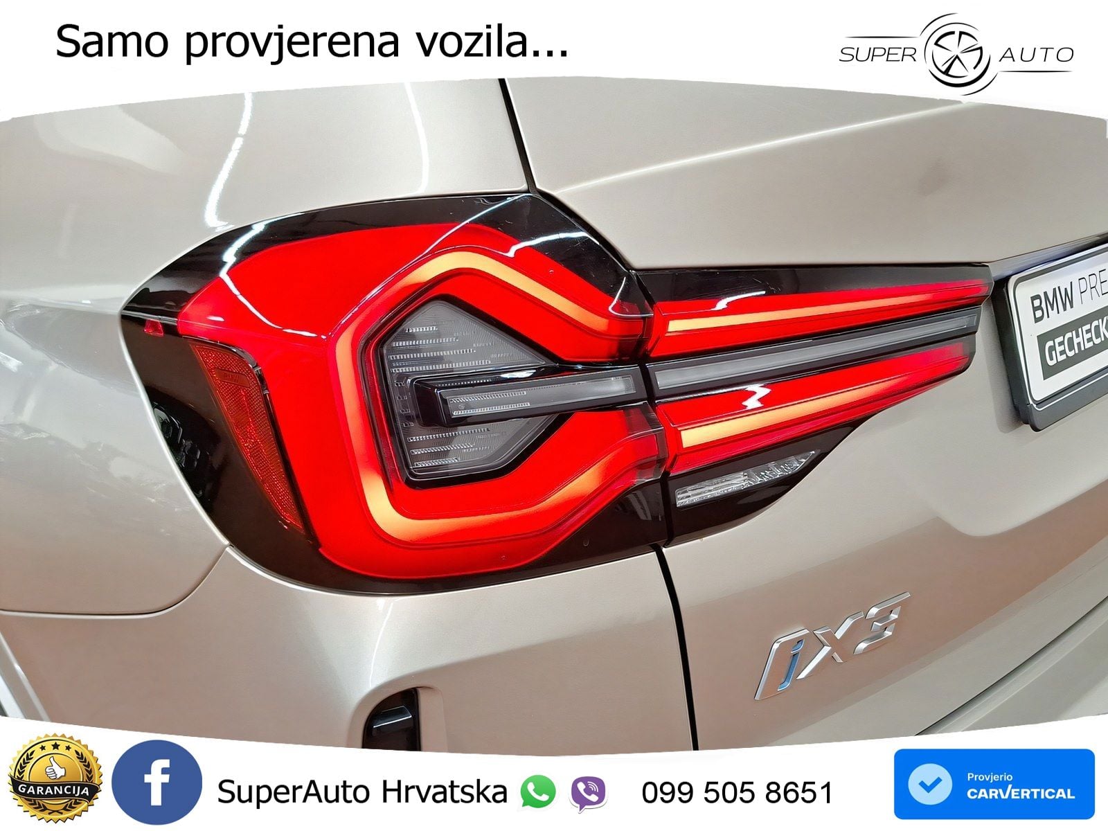 BMW iX3 80 kWh (286 KS) M Sport