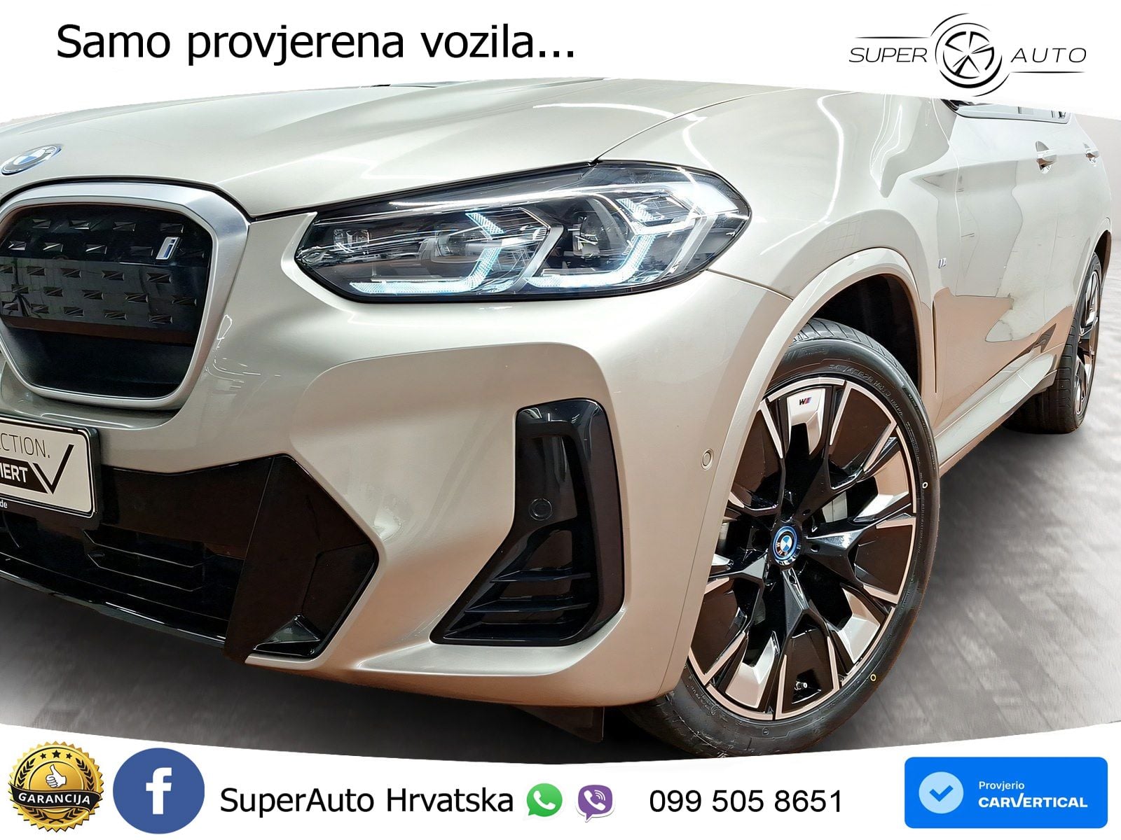 BMW iX3 80 kWh (286 KS) M Sport