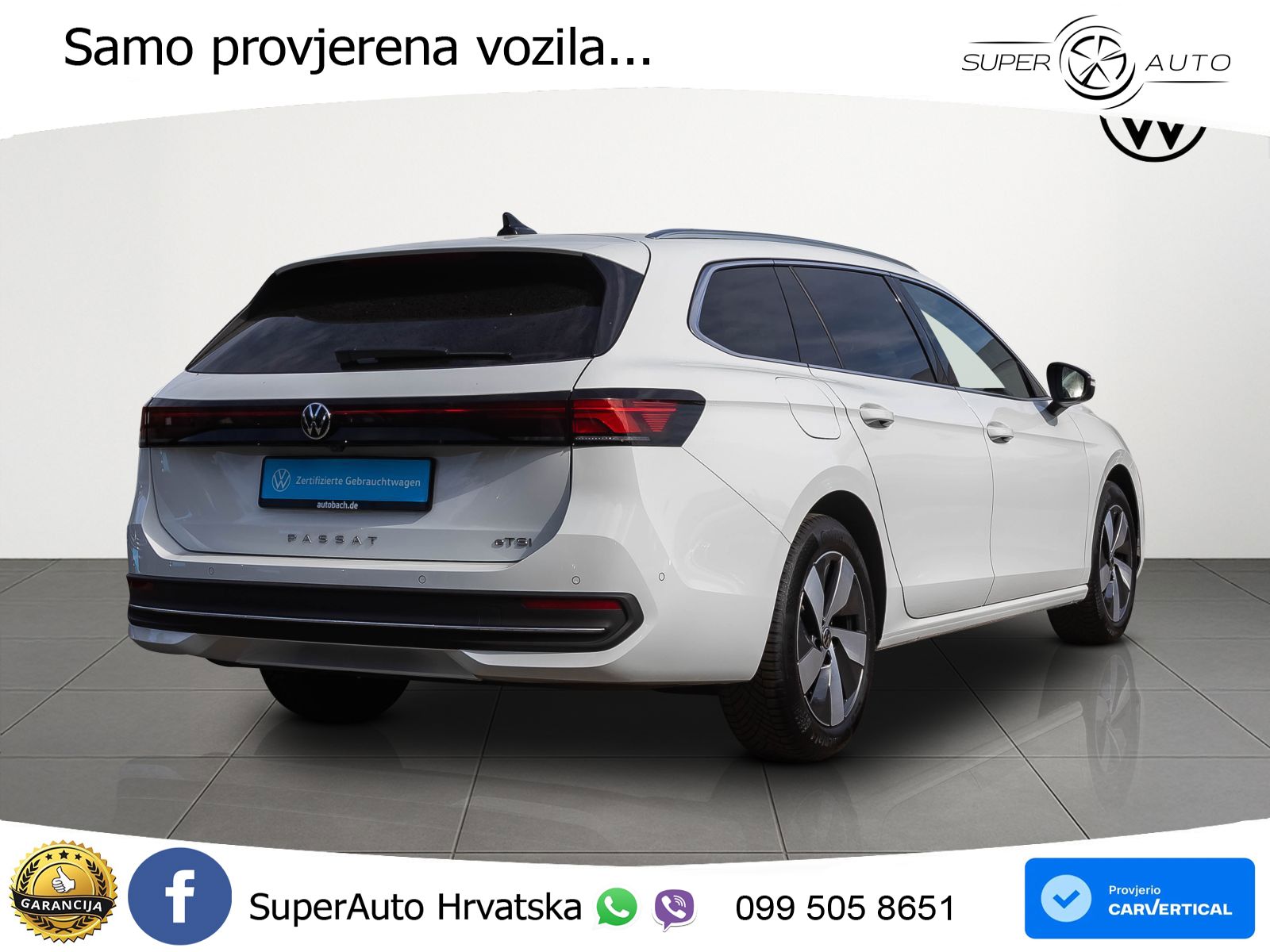 Volkswagen Passat Variant 1.5 eTSI (150 KS) DSG Business LED+GR SJED+ACC