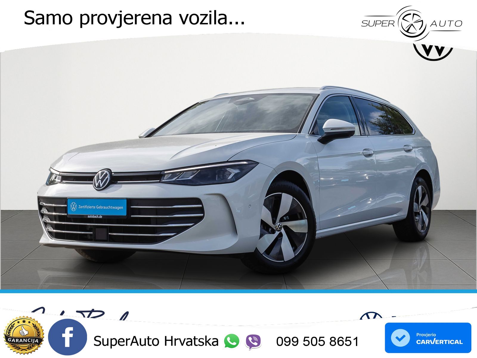 Volkswagen Passat Variant 1.5 eTSI (150 KS) DSG Business LED+GR SJED+ACC