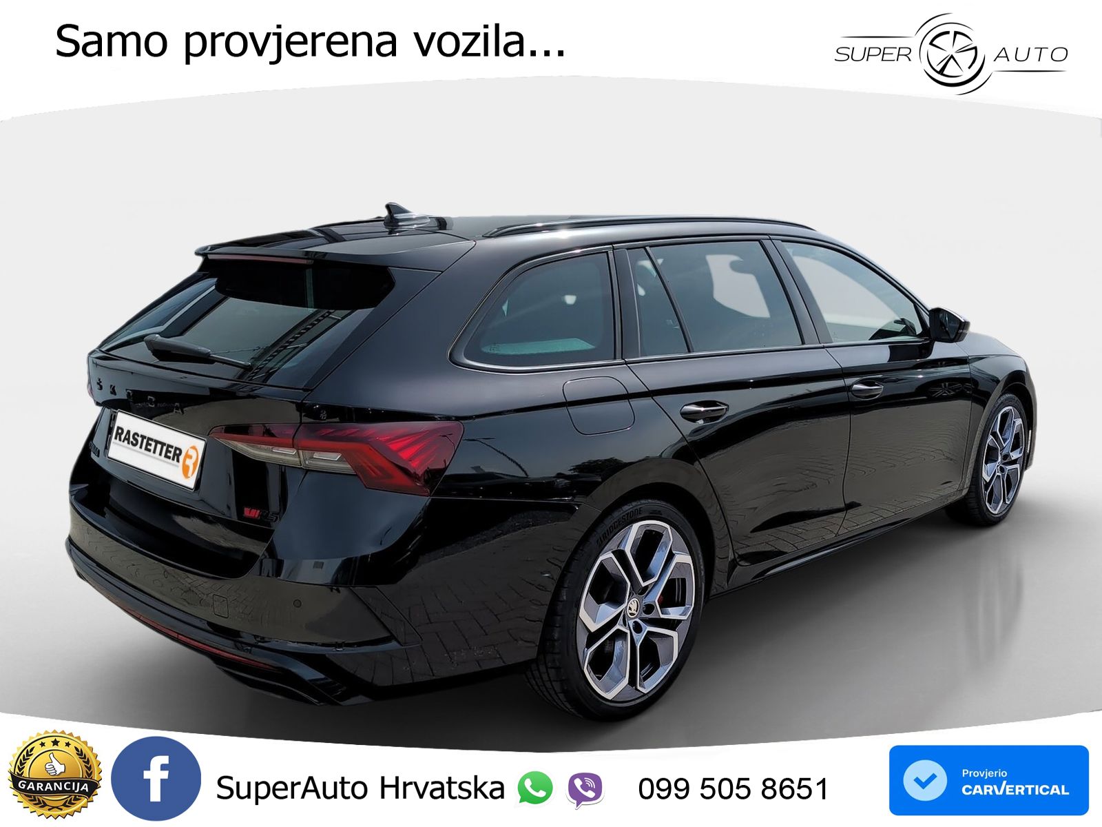 Škoda Octavia Combi RS 2.0 TSI (245 KS) DSG LED+GR SJED+ACC
