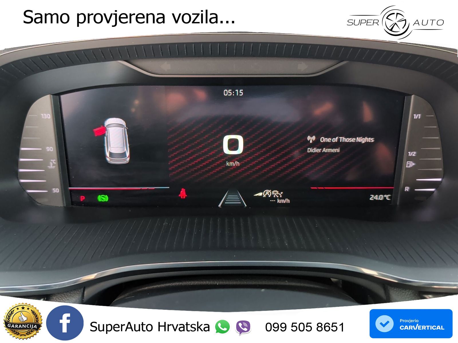 Škoda Octavia Combi RS 2.0 TSI (245 KS) DSG LED+GR SJED+ACC