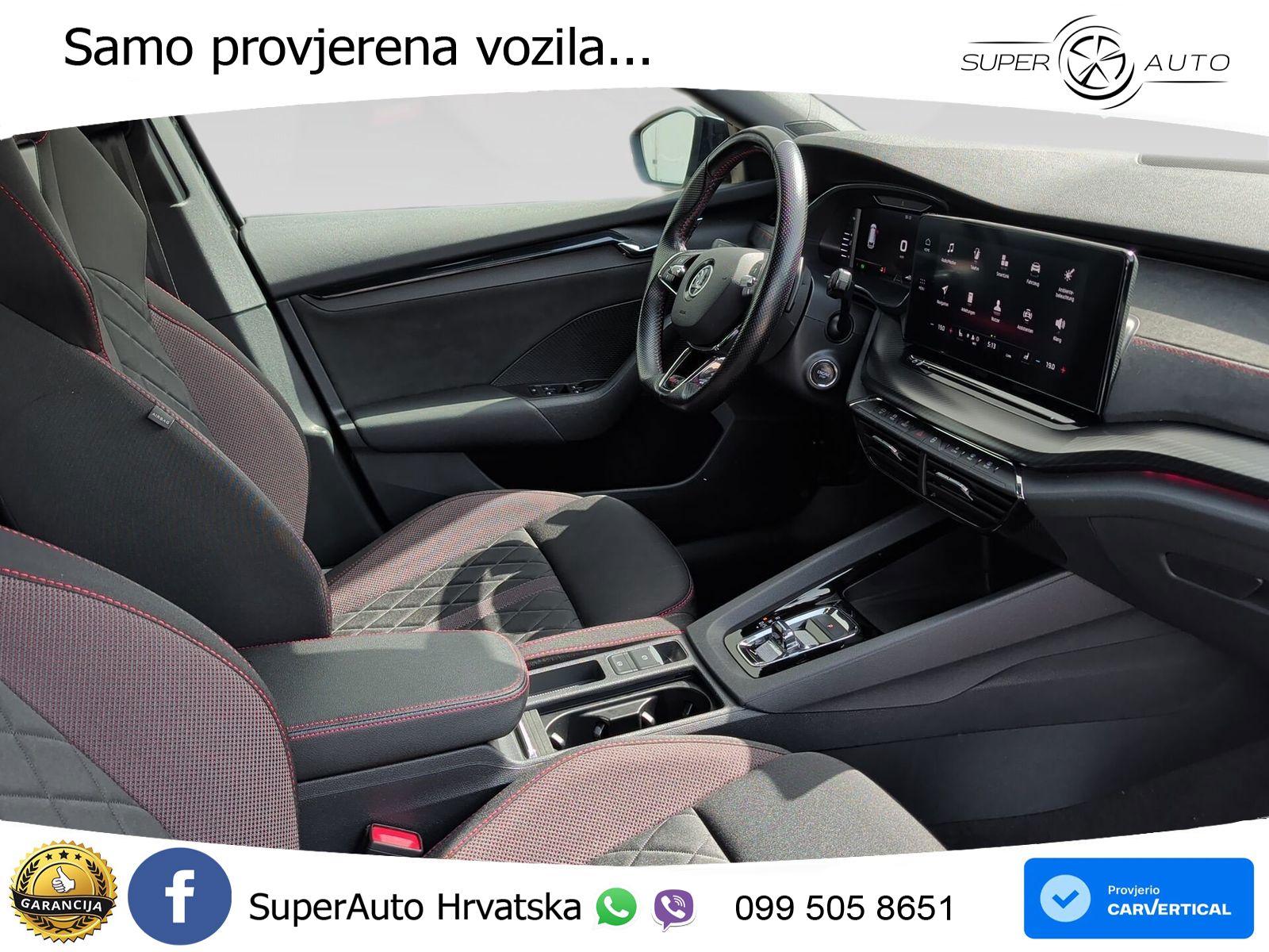 Škoda Octavia Combi RS 2.0 TSI (245 KS) DSG LED+GR SJED+ACC