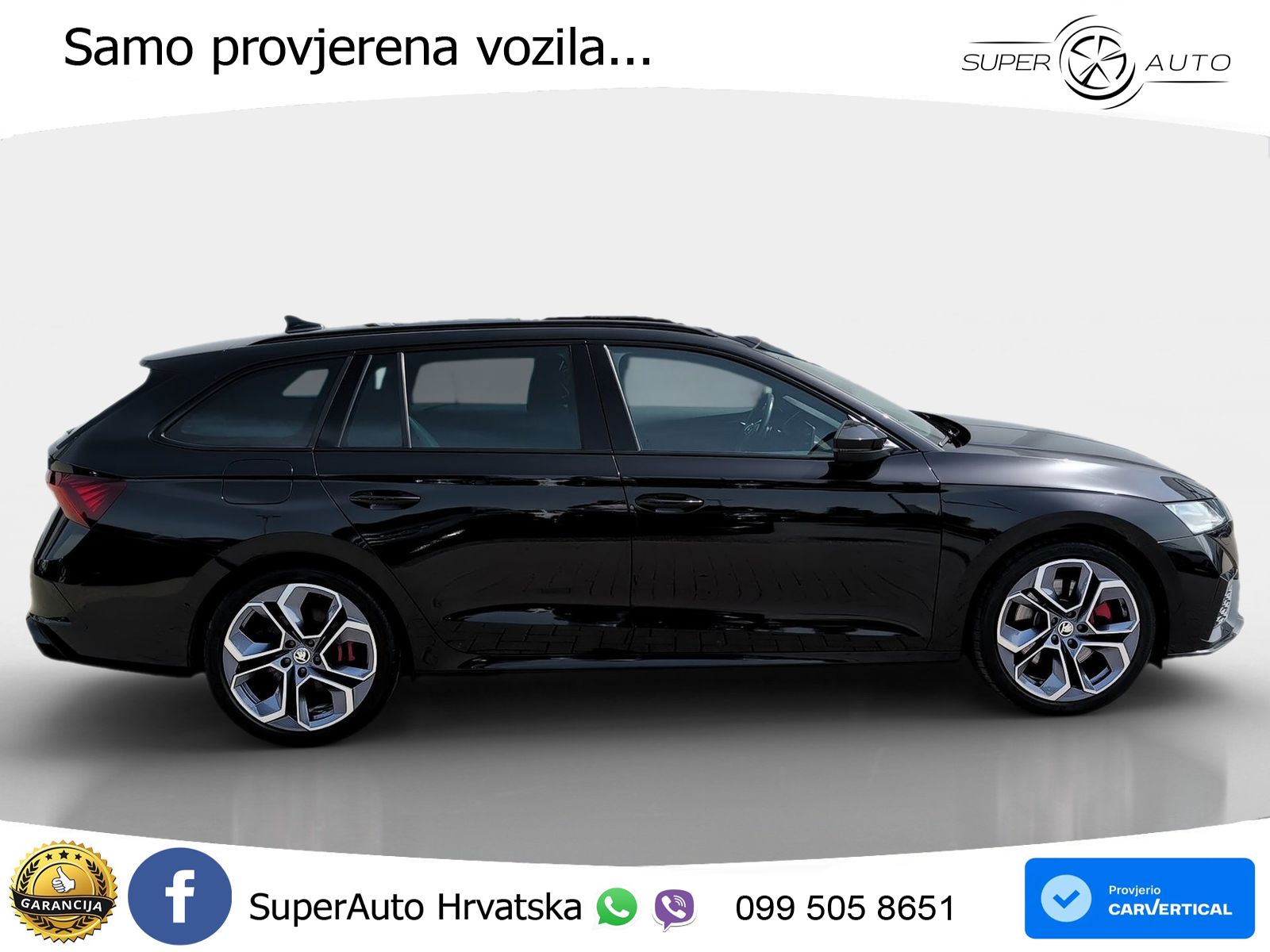 Škoda Octavia Combi RS 2.0 TSI (245 KS) DSG LED+GR SJED+ACC