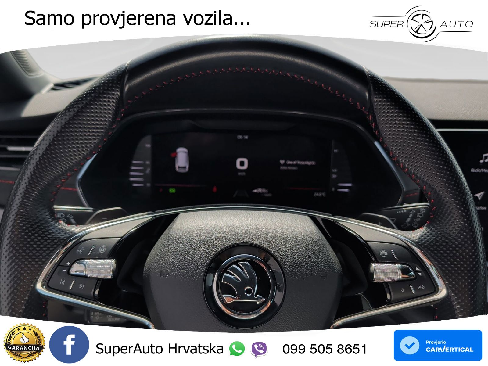 Škoda Octavia Combi RS 2.0 TSI (245 KS) DSG LED+GR SJED+ACC
