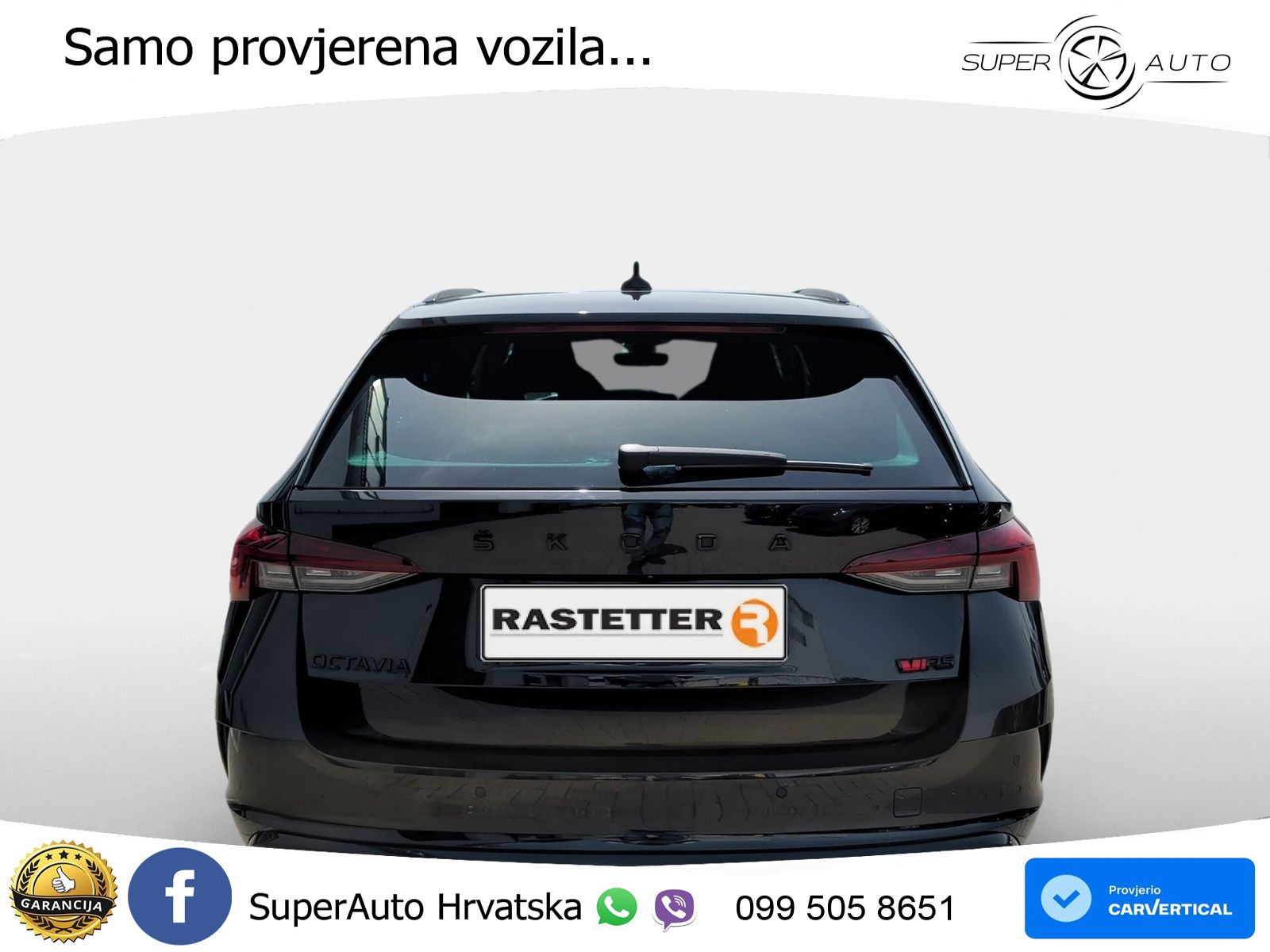 Škoda Octavia Combi RS 2.0 TSI (245 KS) DSG LED+GR SJED+ACC