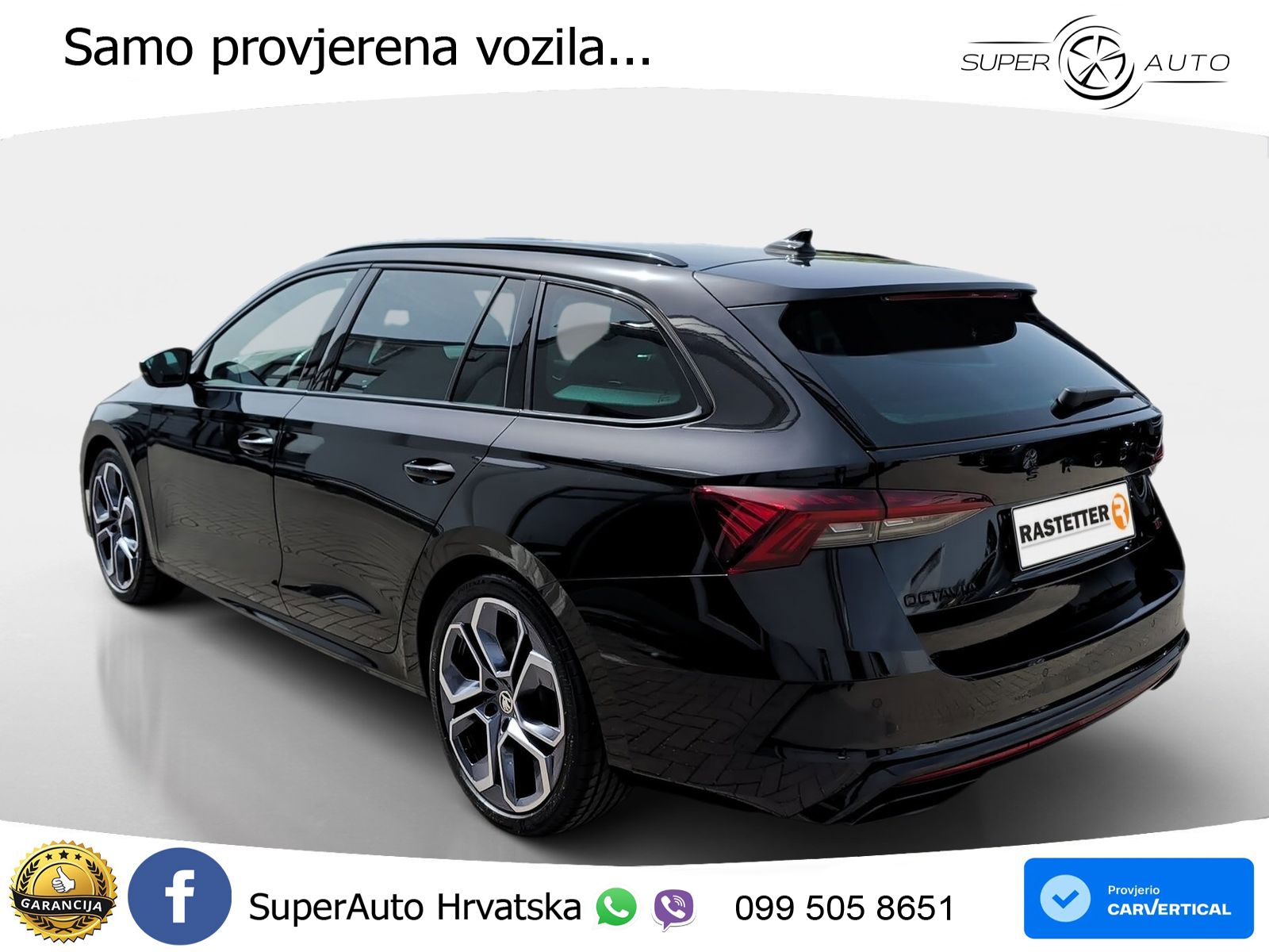 Škoda Octavia Combi RS 2.0 TSI (245 KS) DSG LED+GR SJED+ACC