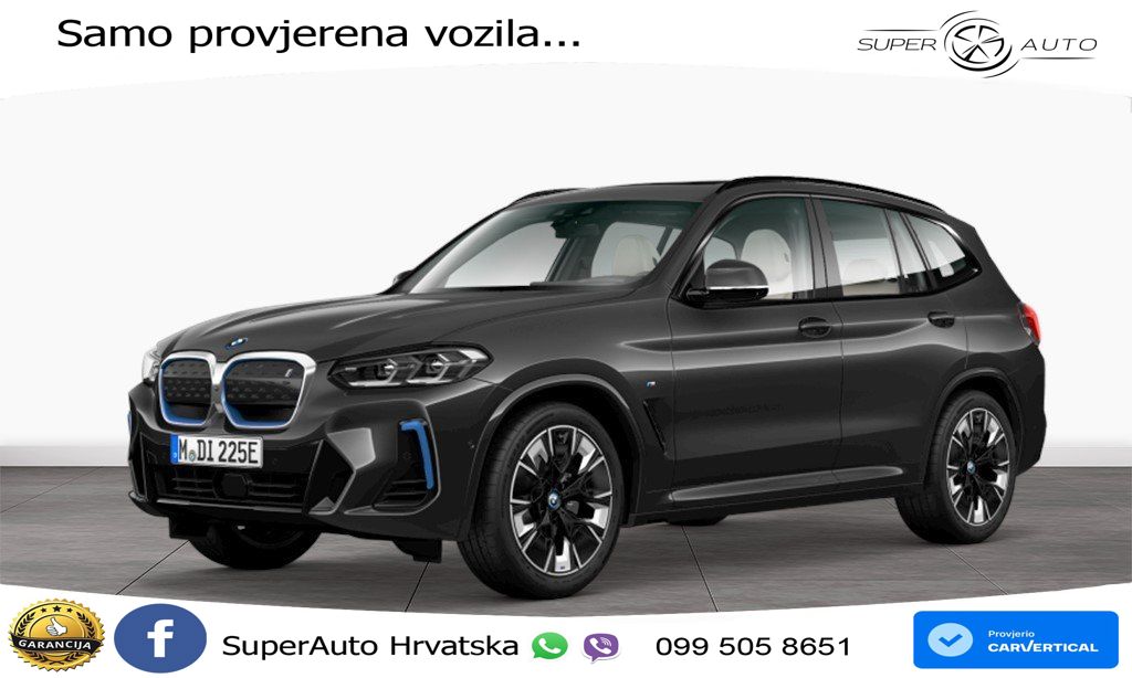 BMW iX3 80 kWh (286 KS) M Sport LED+GR SJED+ACC