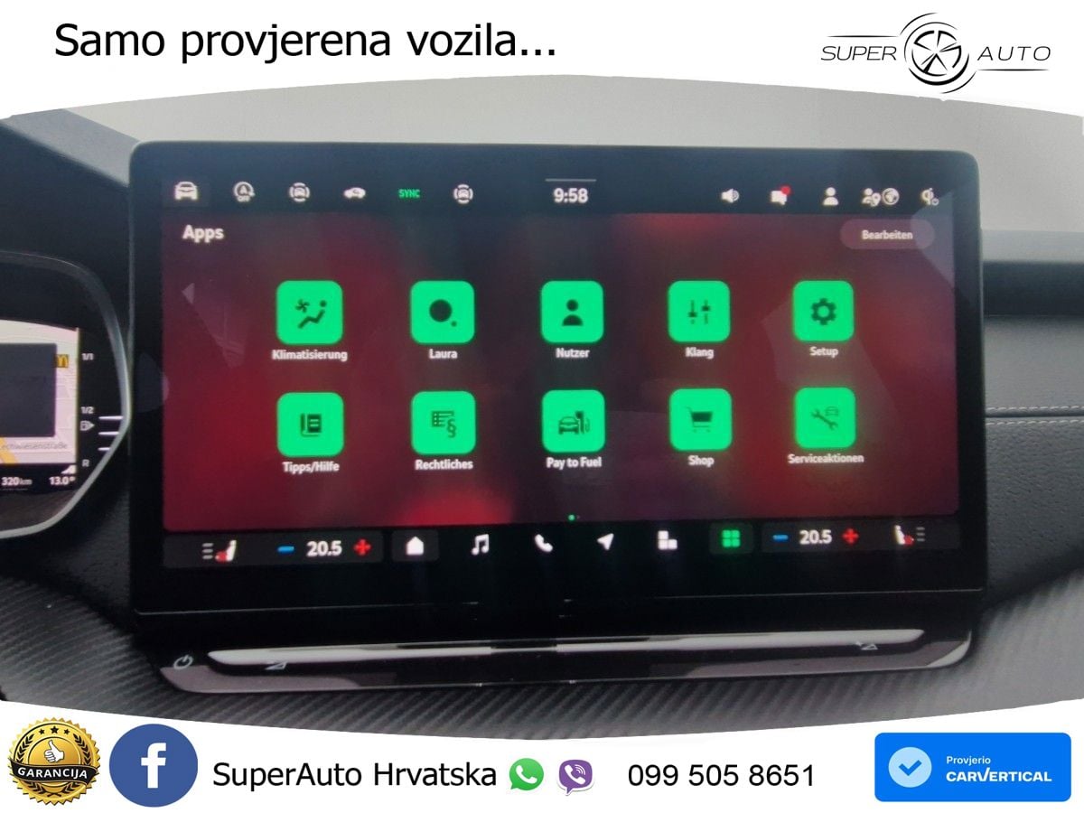 Škoda Octavia Combi 2.0 TDI (150 KS) DSG SportLine LED+GR SJED+ACC