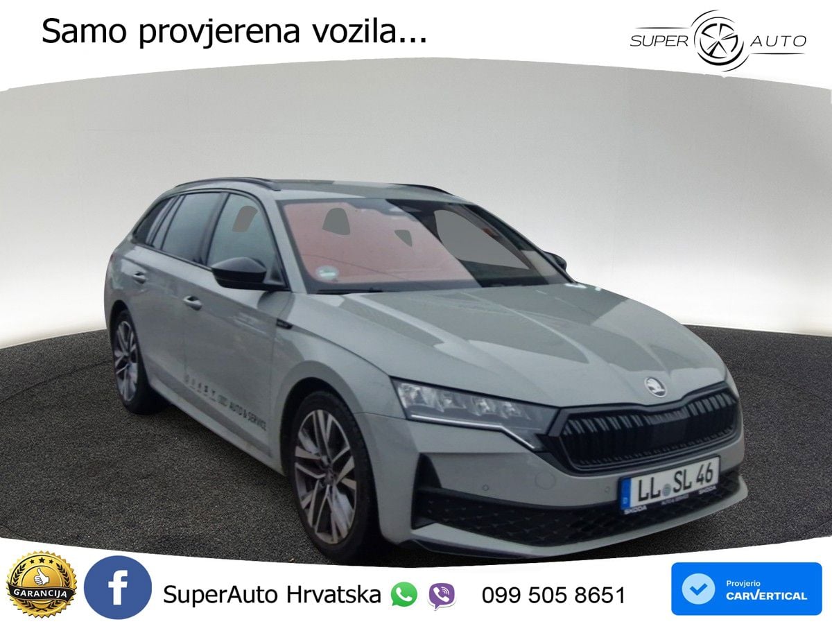 Škoda Octavia Combi 2.0 TDI (150 KS) DSG SportLine LED+GR SJED+ACC