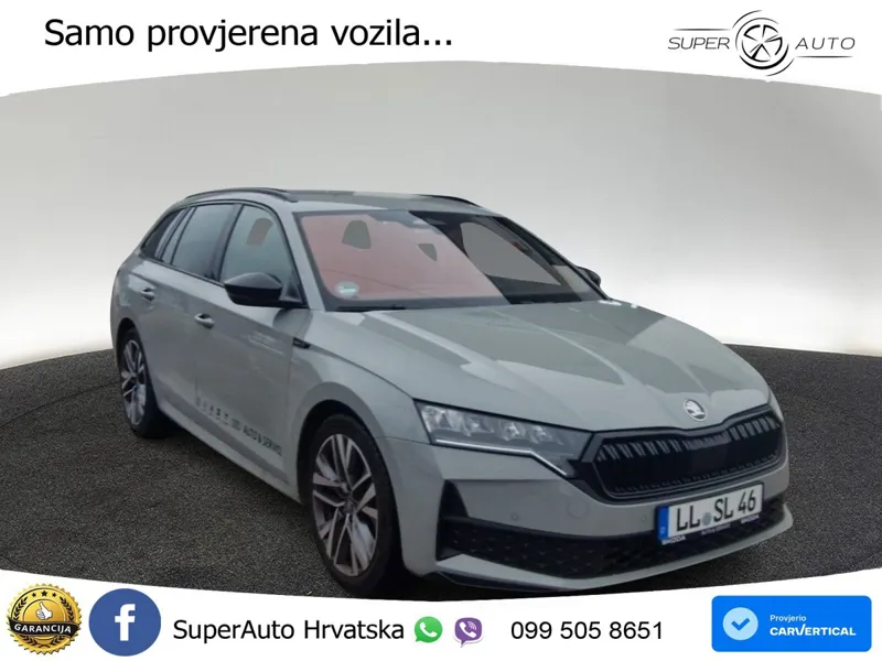 Škoda Octavia Combi 2.0 TDI (150 KS) DSG SportLine LED+GR SJED+ACC