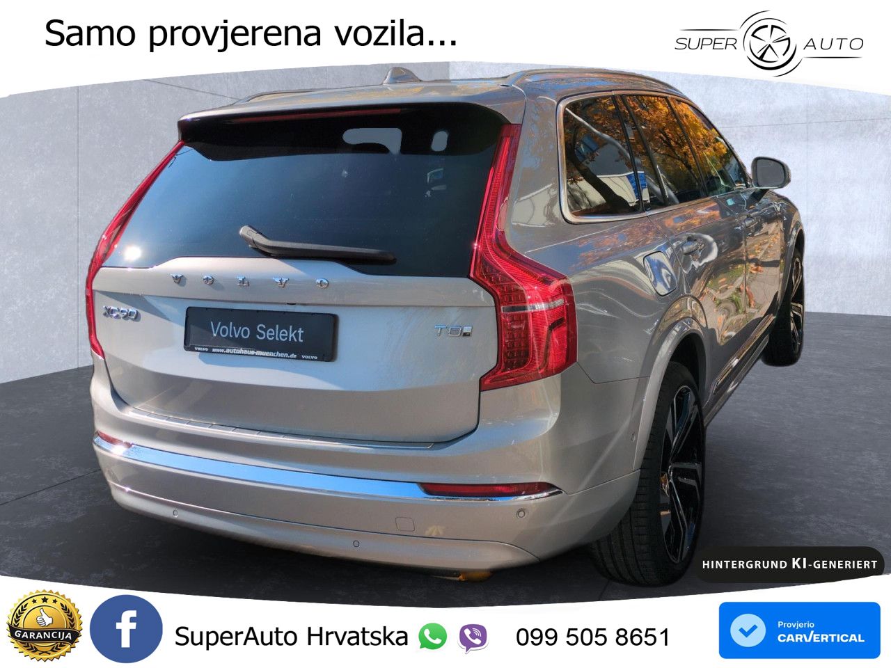 Volvo XC90 2.0 T8 AWD Automatic MATRIX+GR SJED+KAM