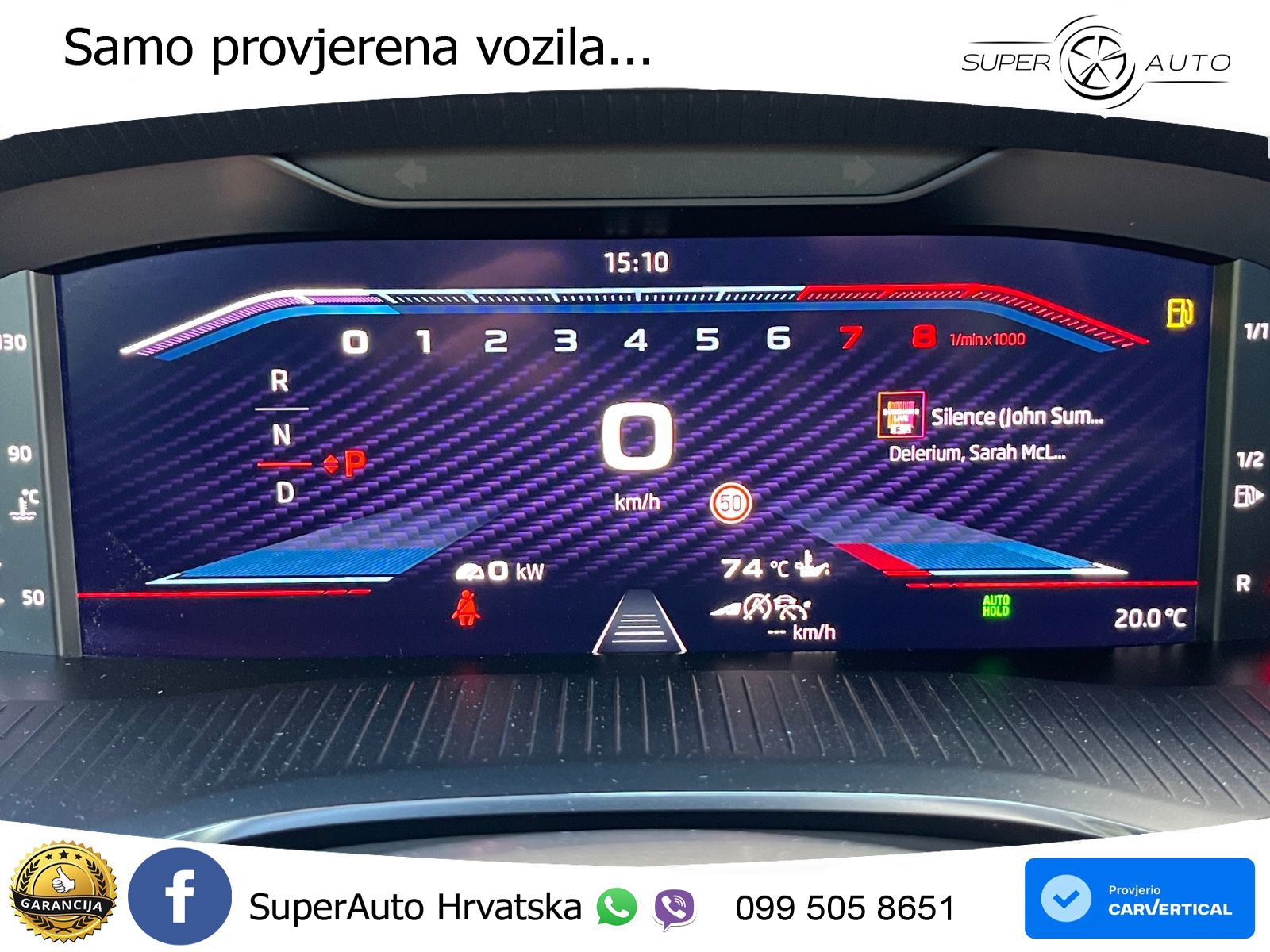 Skoda Octavia IV Combi RS 2.0 TSI (245 KS) DSG LED+GR SJED+ACC