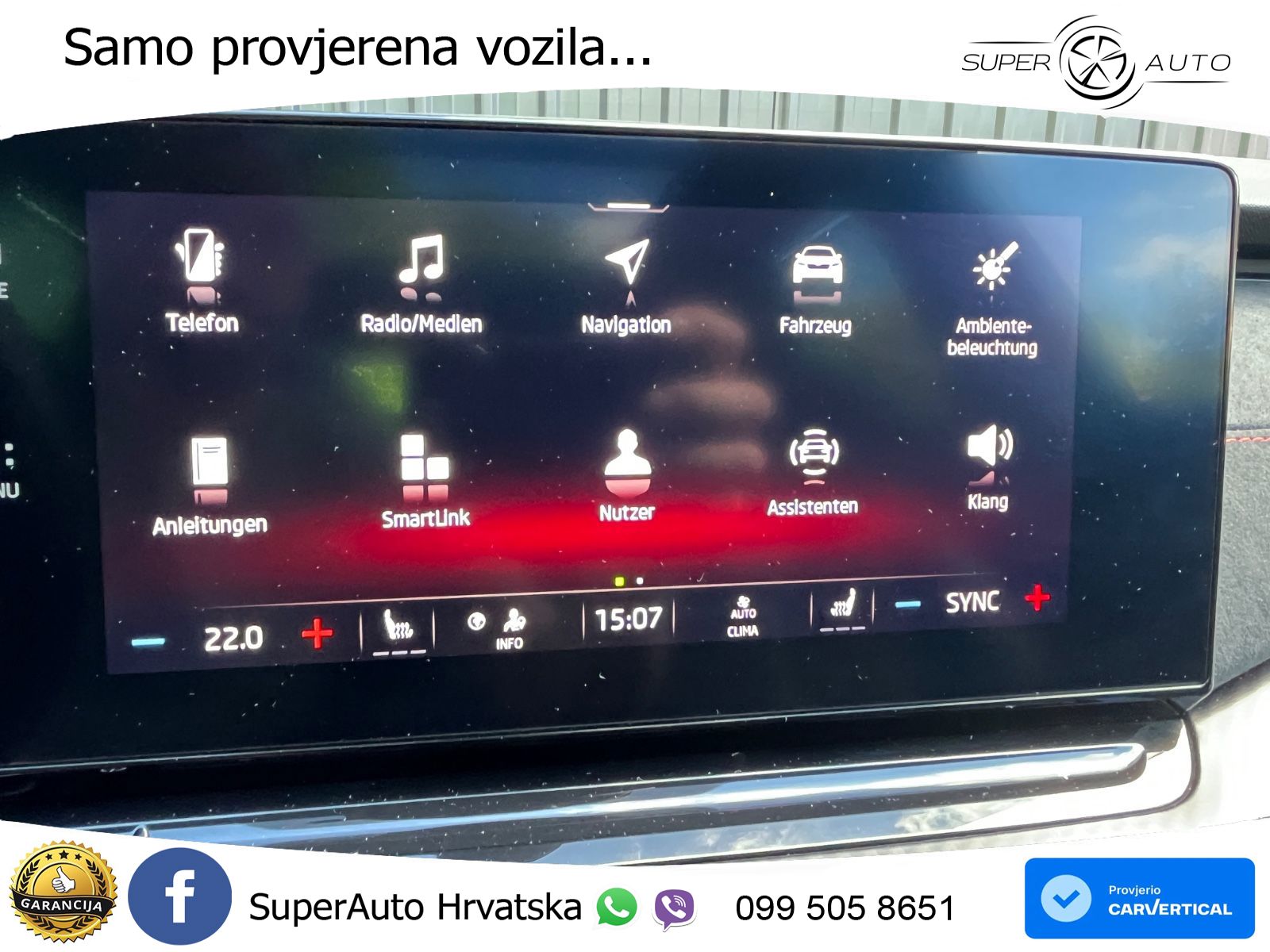 Skoda Octavia IV Combi RS 2.0 TSI (245 KS) DSG LED+GR SJED+ACC