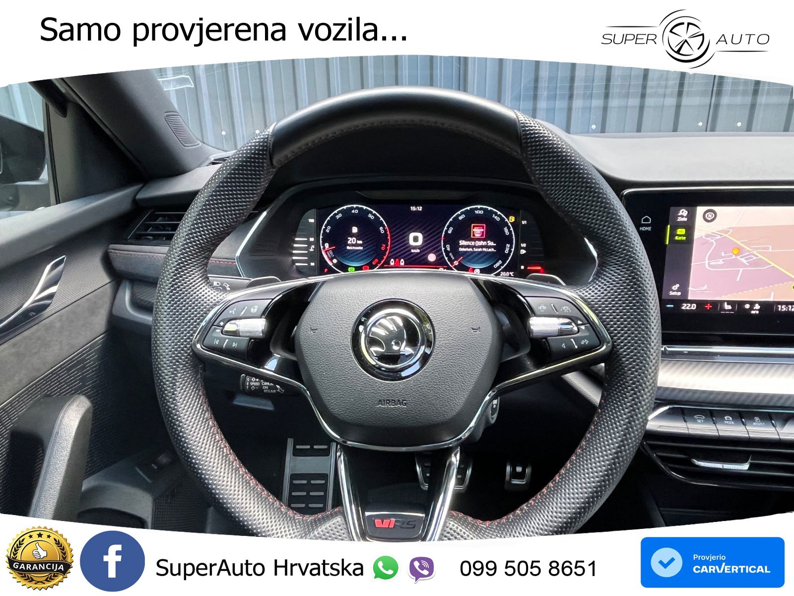 Skoda Octavia IV Combi RS 2.0 TSI (245 KS) DSG LED+GR SJED+ACC