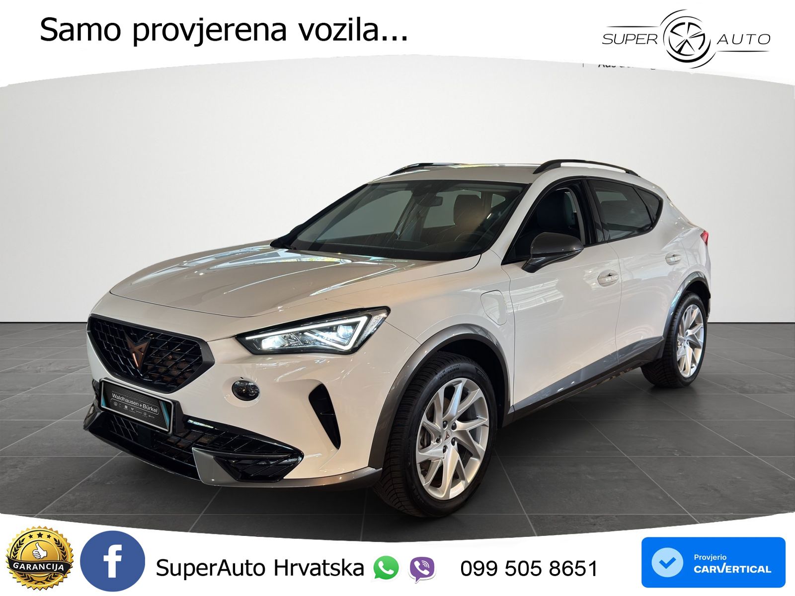 Cupra Formentor 1.4 TSI (204 KS) e-Hybrid DSG LED+GR SJED+ACC