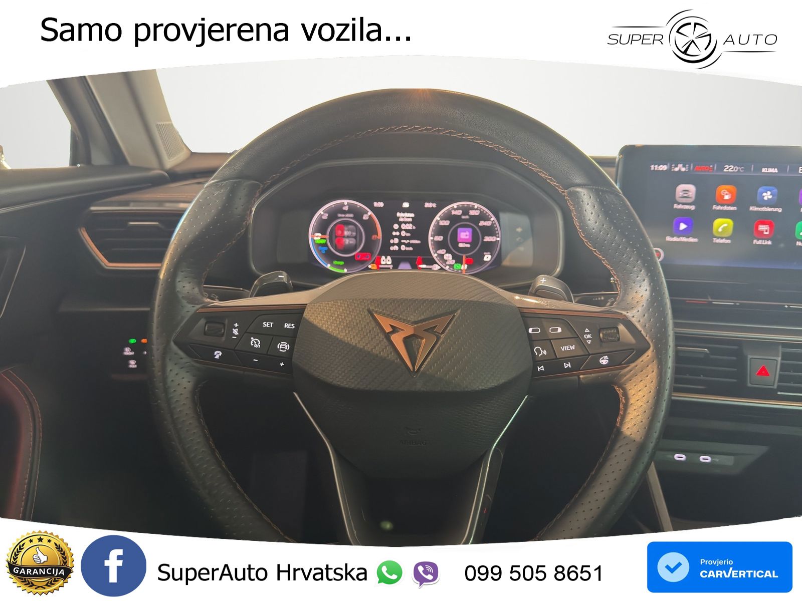 Cupra Formentor 1.4 TSI (204 KS) e-Hybrid DSG LED+GR SJED+ACC