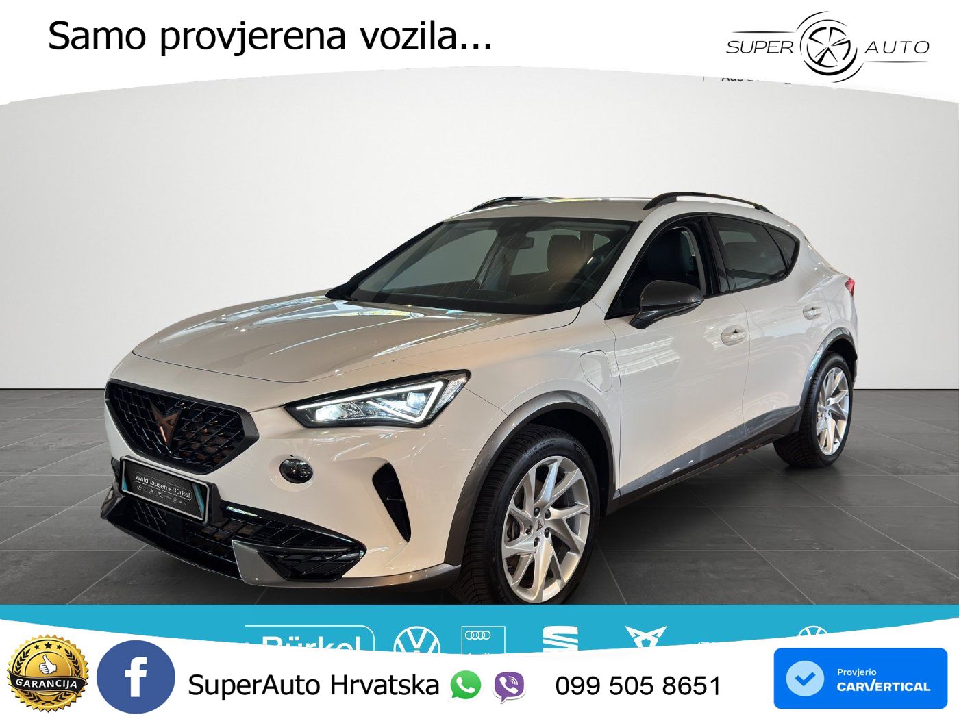 Cupra Formentor 1.4 TSI (204 KS) e-Hybrid DSG LED+GR SJED+ACC