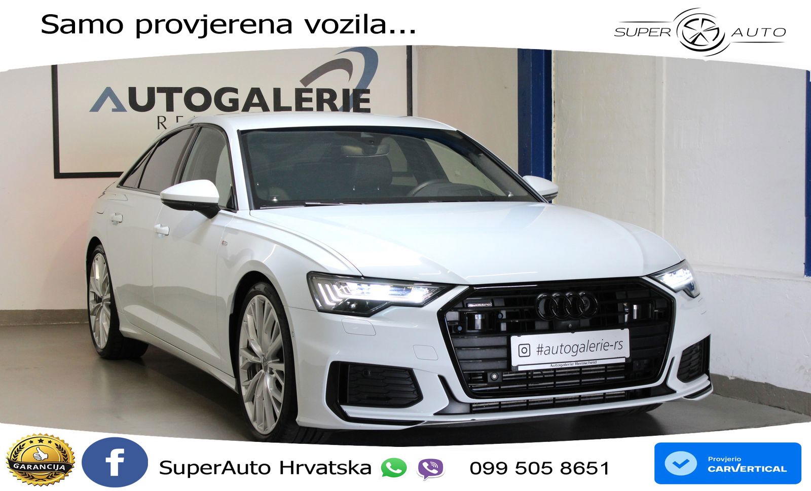 Audi A6 55 TFSI V6 (340 KS) quattro S tronic 2x S line LED+GR SJED+ACC