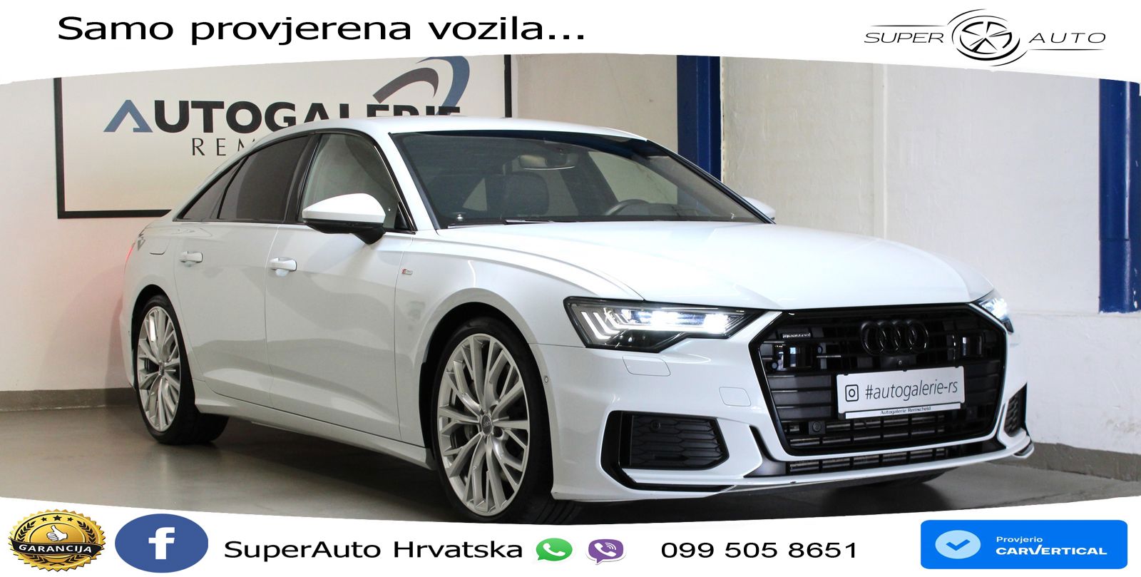 Audi A6 55 TFSI V6 (340 KS) quattro S tronic 2x S line LED+GR SJED+ACC