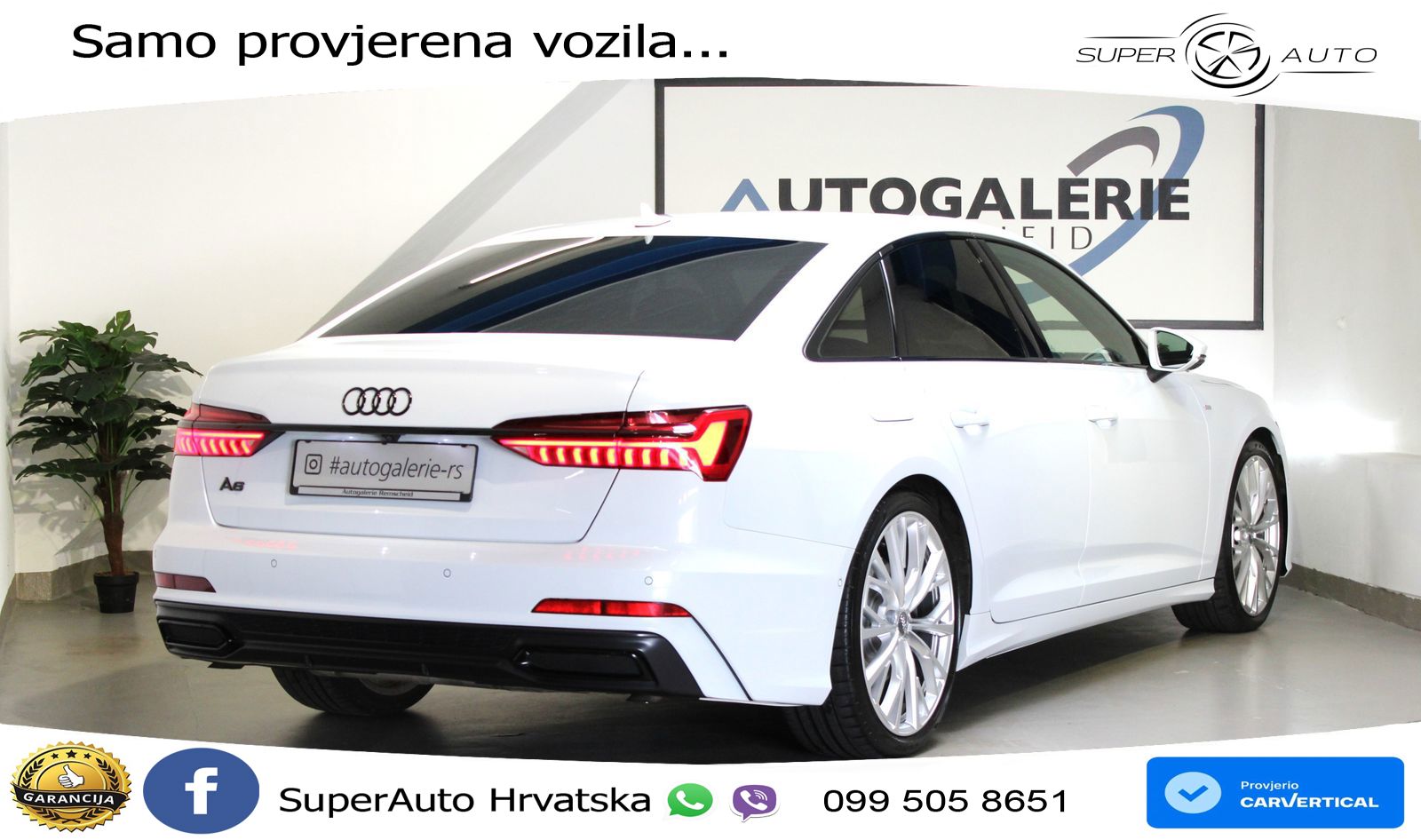Audi A6 55 TFSI V6 (340 KS) quattro S tronic 2x S line LED+GR SJED+ACC